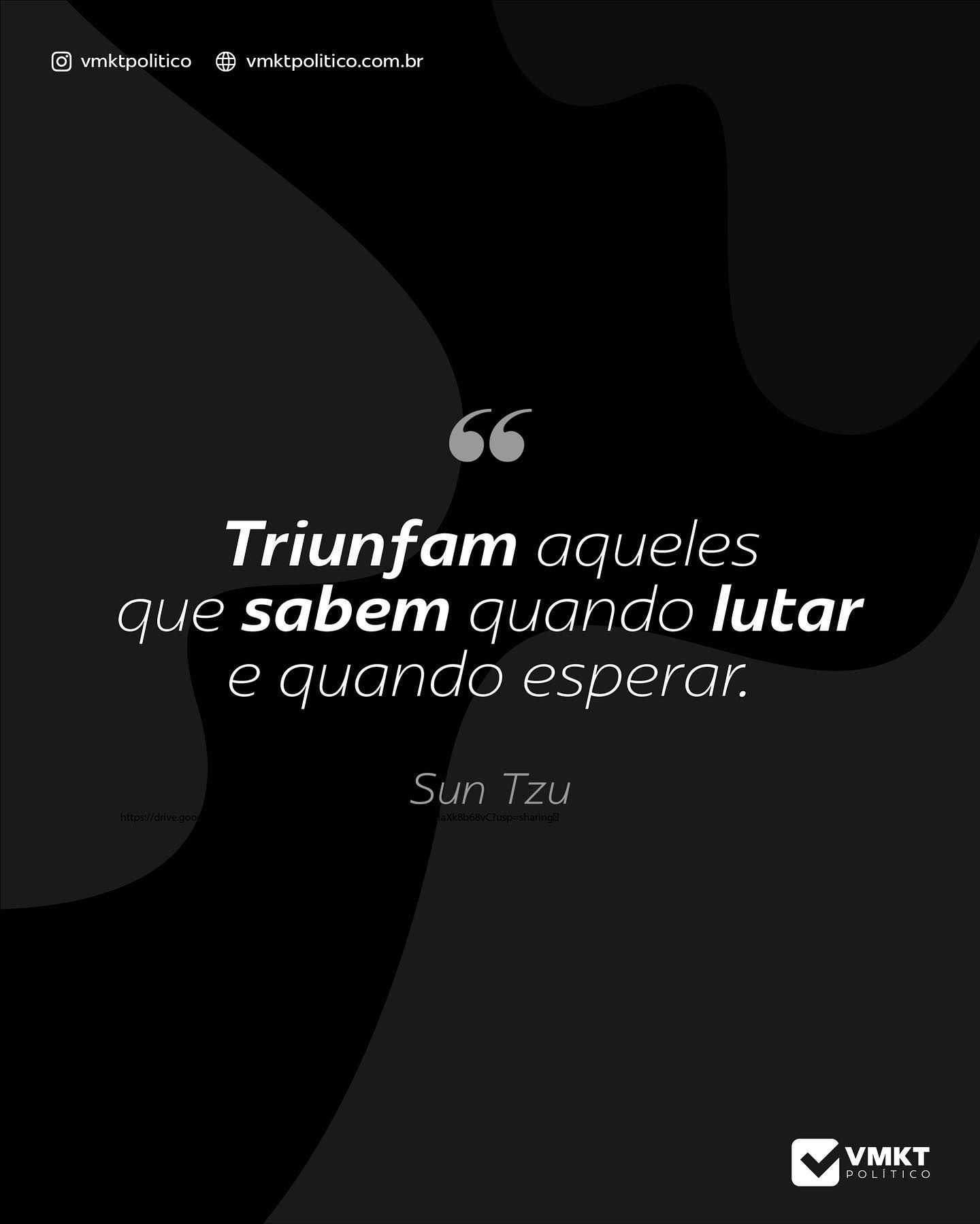 O pensamento estratégico é definido como uma abordagem em que se olha para o presente pensando no futuro. Ou seja, é o desenvolvimento de uma visão criativa e orientada por objetivos em que se pretende antecipar o efeito de determinadas ações. Para alcançar o triunfo, pense estrategicamente e saiba que existe tempo de lutar e tempo de esperar. Tenha paciência é por meio dela que as maiores vitórias virão.
#marketingpolitico #mktpolitico #eleicoes2022