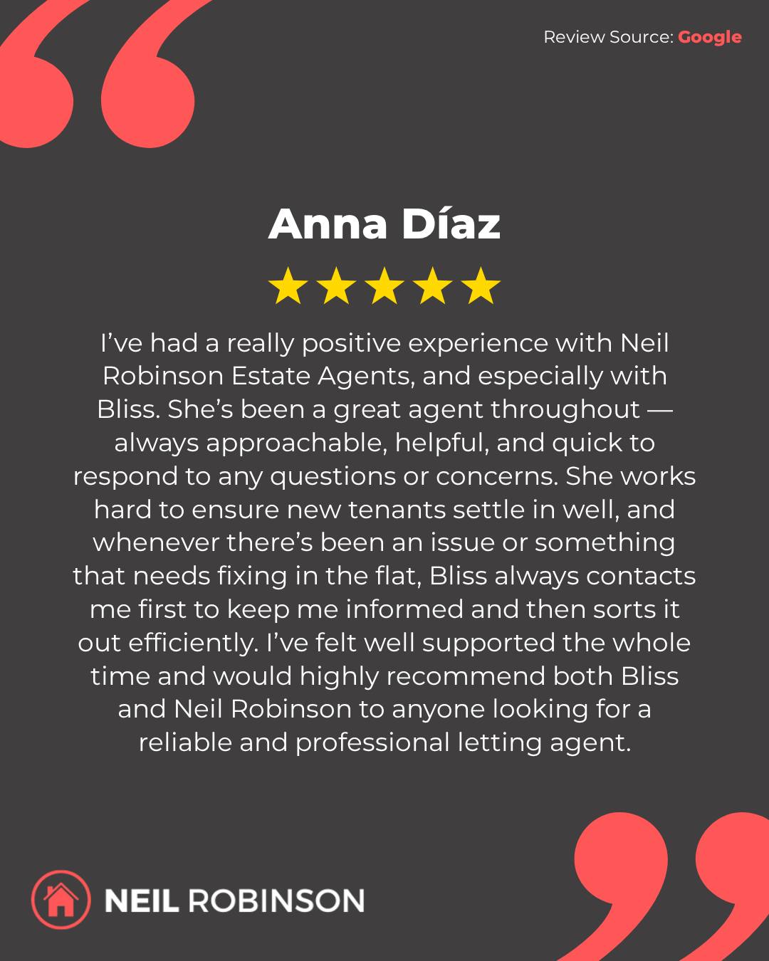 We pride ourselves on providing a 5 star service every time. Thank you for taking the time to leave a review! ⭐⭐⭐⭐⭐