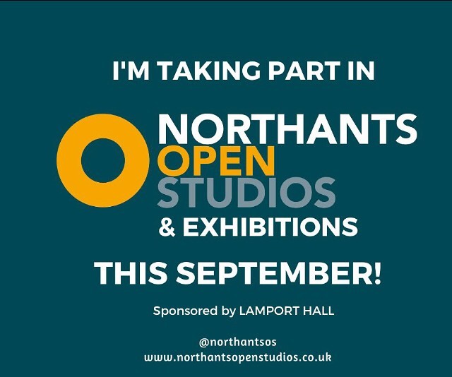 Pop this event in your diary! An amazing range of studios to see #nos22 #@northantsos #Sponsored by @LamportHall #harboroughartistscluster #artistsoninstagram