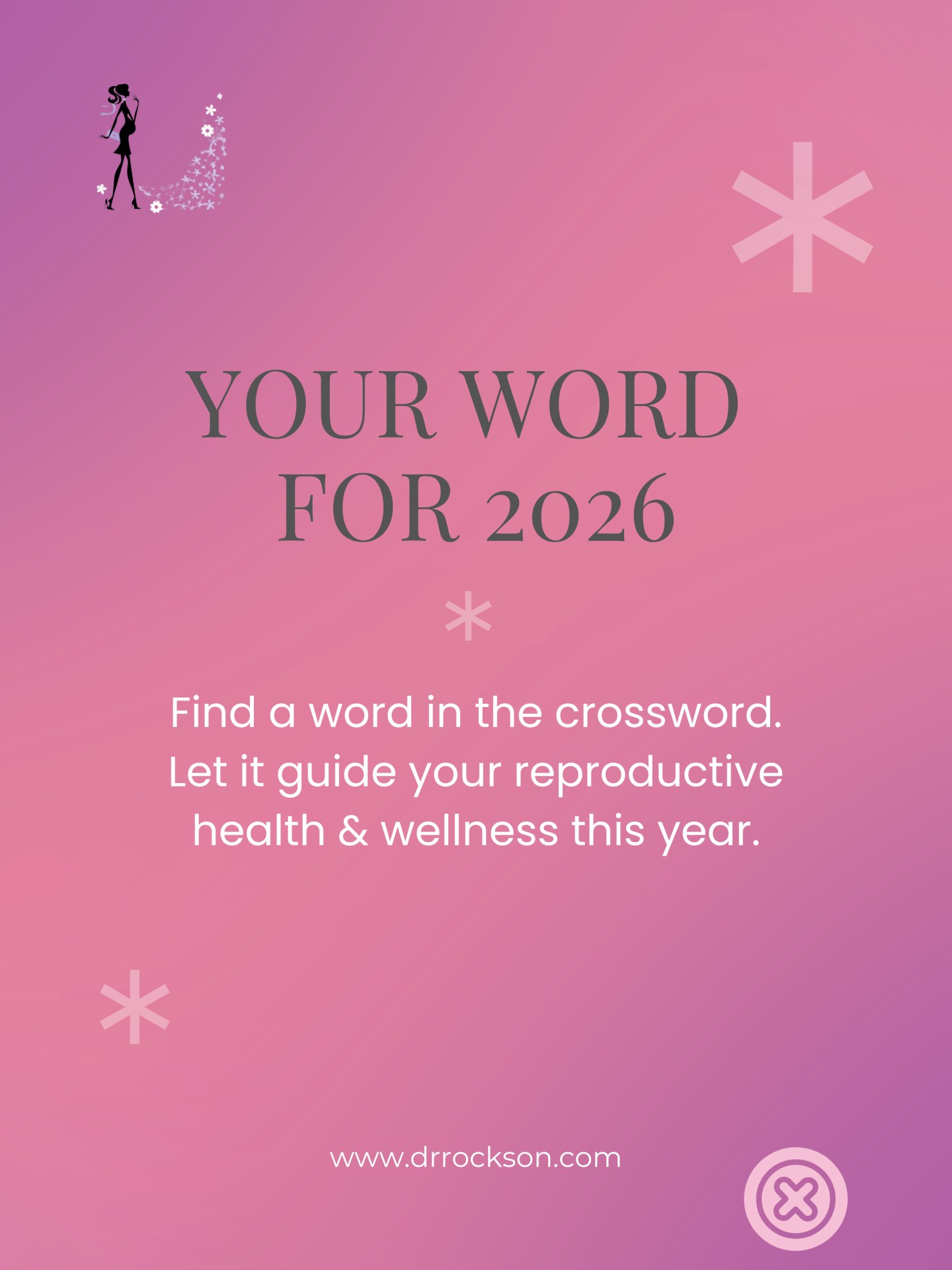 💜Take a moment, look at the crossword, and choose the first word that stands out to you.
That word is your reproductive health and wellness intention for 2026.
Maybe it’s Balance.
Maybe it’s Confidence.
Maybe it’s Prevention.
Or simply Rest.
There is no right or wrong choice — only awareness.
When we name an intention, we begin to pay attention to our bodies with more kindness and clarity.
Comment your word below if you feel comfortable, or keep it as a quiet promise to yourself 🩷
Here’s to a year of informed choices, gentle self-respect, and empowered womanhood.
#womenshealth #drestherrockson #reproductivehealth