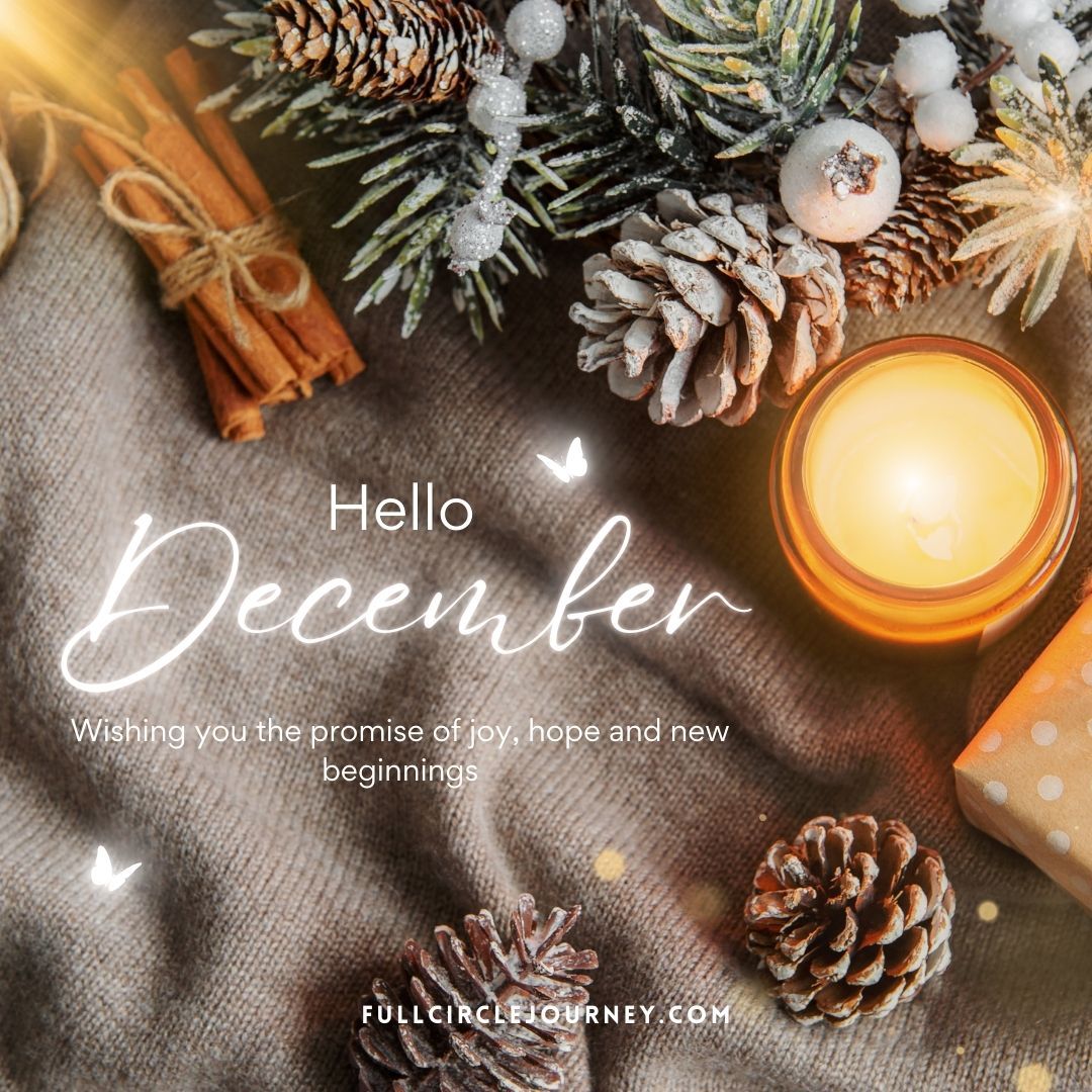 Wishing you all a very joyous holiday season, filled with love, happiness and blessings. Tis the Season to be jolly!🎄🎅🏻🎁
Visit us at: FullCircleJourney.com