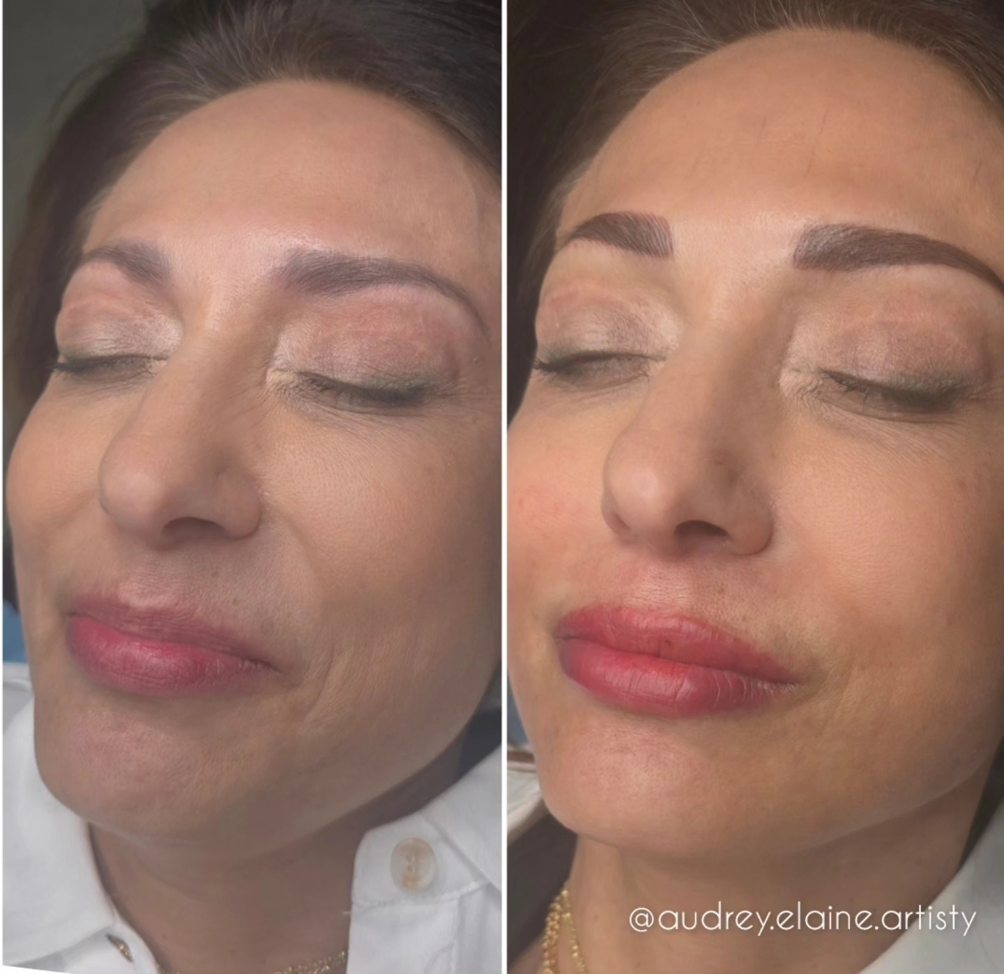 Pretty lips & brows for Marie 💋 she had her brows done years ago elsewhere & wasn't happy with them. We also did a lip blush to add a subtle natural pop of color, she was beyond happy with the results 🙏
There's still a few openings left for October & my $300 any new service flash sale ($100 at your 8 week touch up). Sale applies to brows, lip blushing or eyeliner 👻
Call or text today 702-321-2697 to get scheduled!
#lasvegasmicroblading #lasvegaseyebrows #lasvegaspmu #lvmua #lasvegaslashes #lasvegashairstylist #lipblushinglv #lveyeliner #lvtattoo #lvlips #lasvegaslipblushing #lvlipblushing #lasvegasbeauty #lasvegasmakeup #cedarcitylashes #cedarcitypmu #cedarcitymicroblading #southernutahmicroblading #southernutahpmu #utahpmu #utahmicroblading #utaheyebrowtattoo #envyussalon #bodyspasalon #audrey.elaine.artistry #lasvegasmoms #lvmoms #lasvegas #vegas #fyp