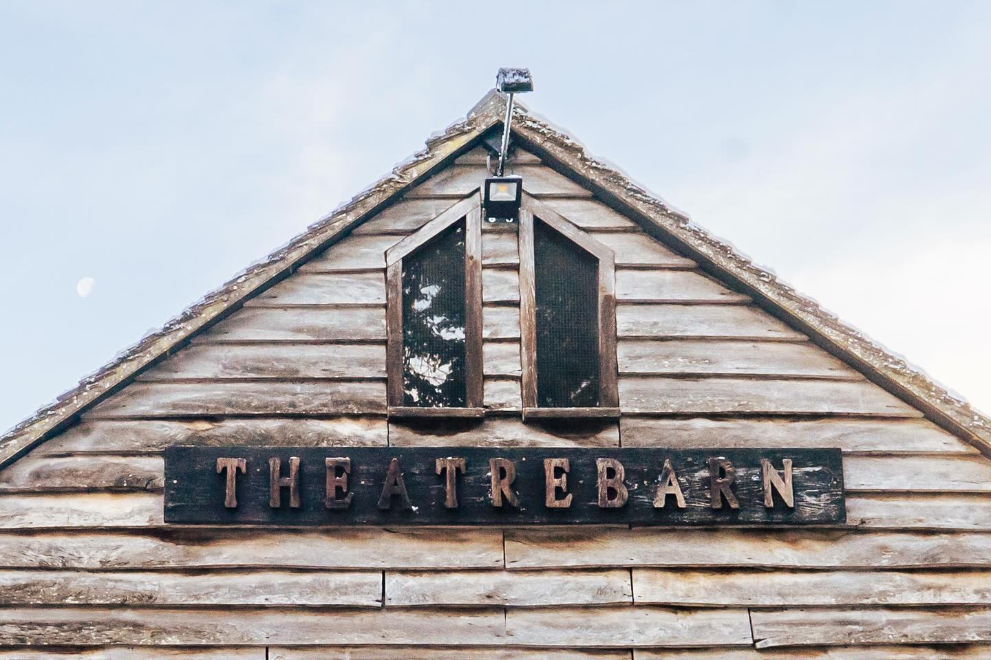 Theatrebarn in the snow