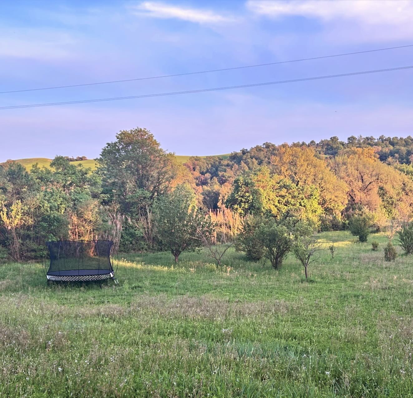 There’s nothing like some trampolining post pasta.