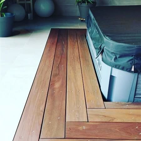 Aménagement autour du Spa