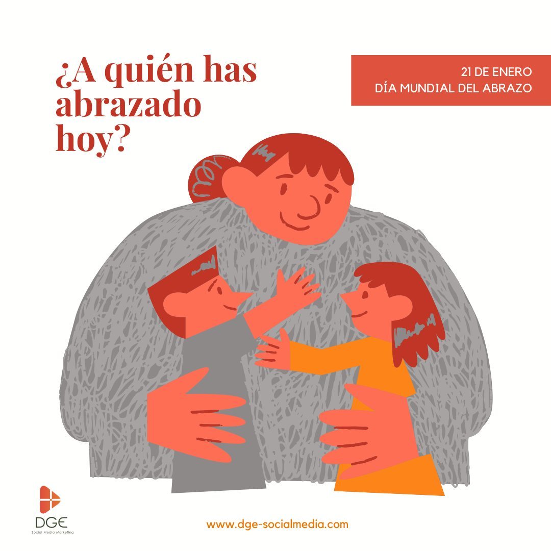 🤗 ¡Hoy celebramos el Día Internacional del Abrazo! 🌍💙 Un gesto que trasciende fronteras y conecta corazones. En tiempos donde la distancia parece inevitable, recordemos el poder de un abrazo para transmitir amor y apoyo. 🌈✨
¿Cuándo fue la última vez que abrazaste a alguien? Etiqueta a esa persona especial y comparte tus abrazos virtuales en los comentarios. 💬 Juntos, construyamos un mundo más cálido y lleno de afecto. ¡Abraza fuerte, incluso a través de la pantalla! 🌟 #DíaDelAbrazo #ConexiónHumana #AmorSinDistancia 🤗❤️