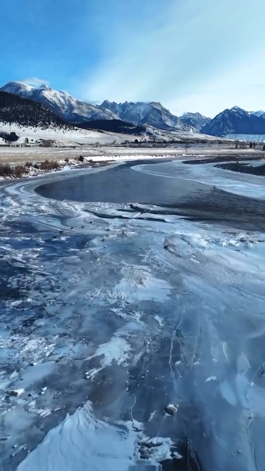 From @yellowstone.productions Winter in Paradise