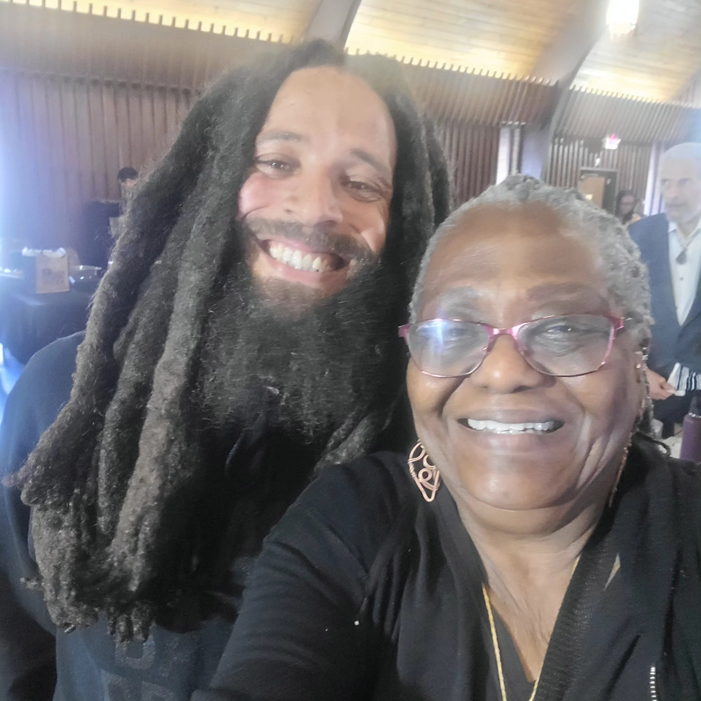 Here at the vegan brunch and this is whi I see.
One of my favs
