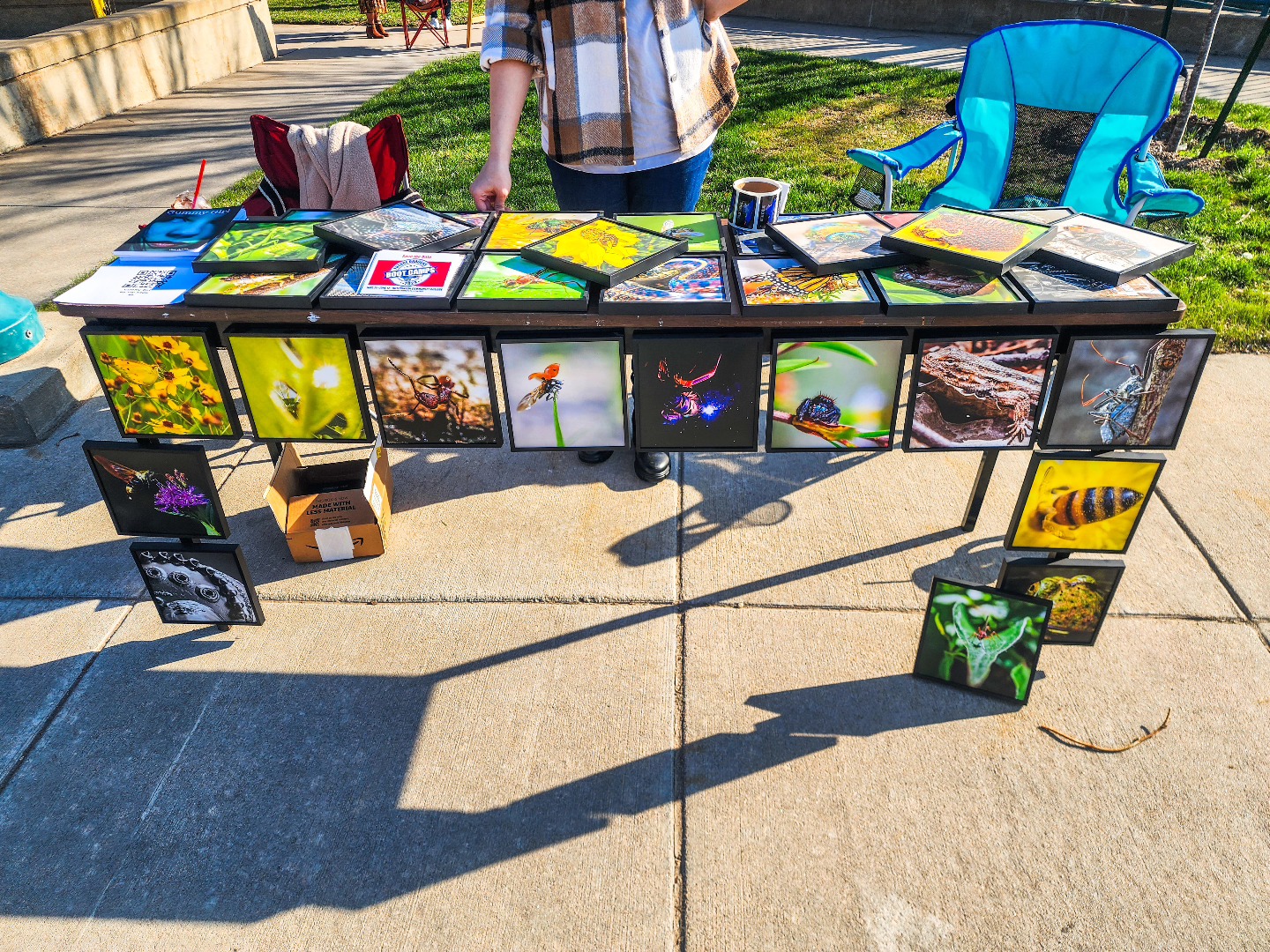 Meeting great folks @thirdthursdayhutchks. Come see us at Avenue A park.