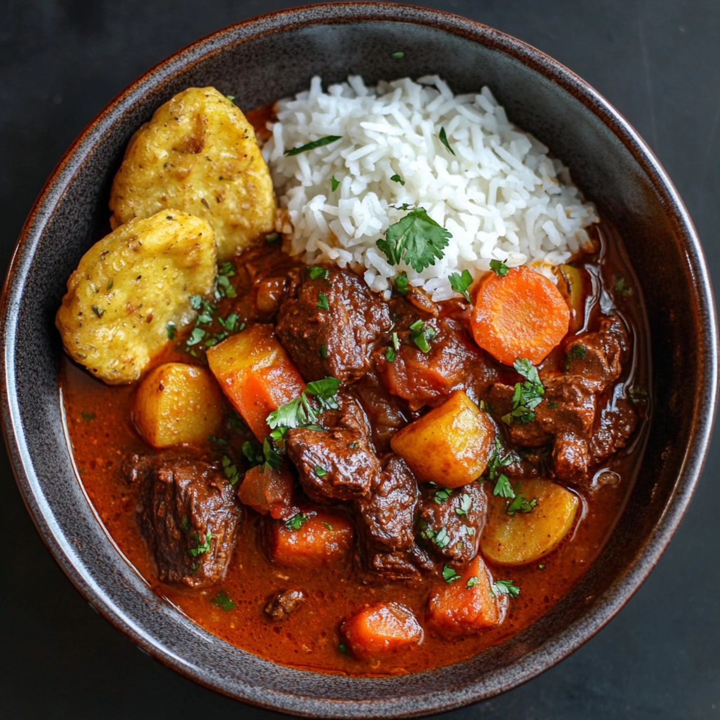 “¡Sabor que conquista paladares! 🍽️✨ En Don Quijote, llevamos la auténtica sazón a otro nivel. Disfruta de esta deliciosa carne en salsa, acompañada de crujientes patacones y arroz, preparada con amor y tradición. ¿Listo para una experiencia gastronómica inolvidable?
📍 Visítanos en Manchester y vive el verdadero sabor. ¡Te esperamos!
#DonQuijoteManchester #SaborTradicional #ComidaLatina #DeliciasQueEnamoran #ExperienciaÚnica
---
“Flavor that conquers palates! 🍽️✨ At Don Quijote, we take authentic seasoning to the next level. Enjoy this delicious meat in sauce, served with crispy plantains and rice, prepared with love and tradition. Ready for an unforgettable dining experience?
📍 Visit us in Manchester and taste the real flavor. We’re waiting for you!
#DonQuijoteManchester #AuthenticFlavor #LatinCuisine #DeliciousMoments #uniqueexperience