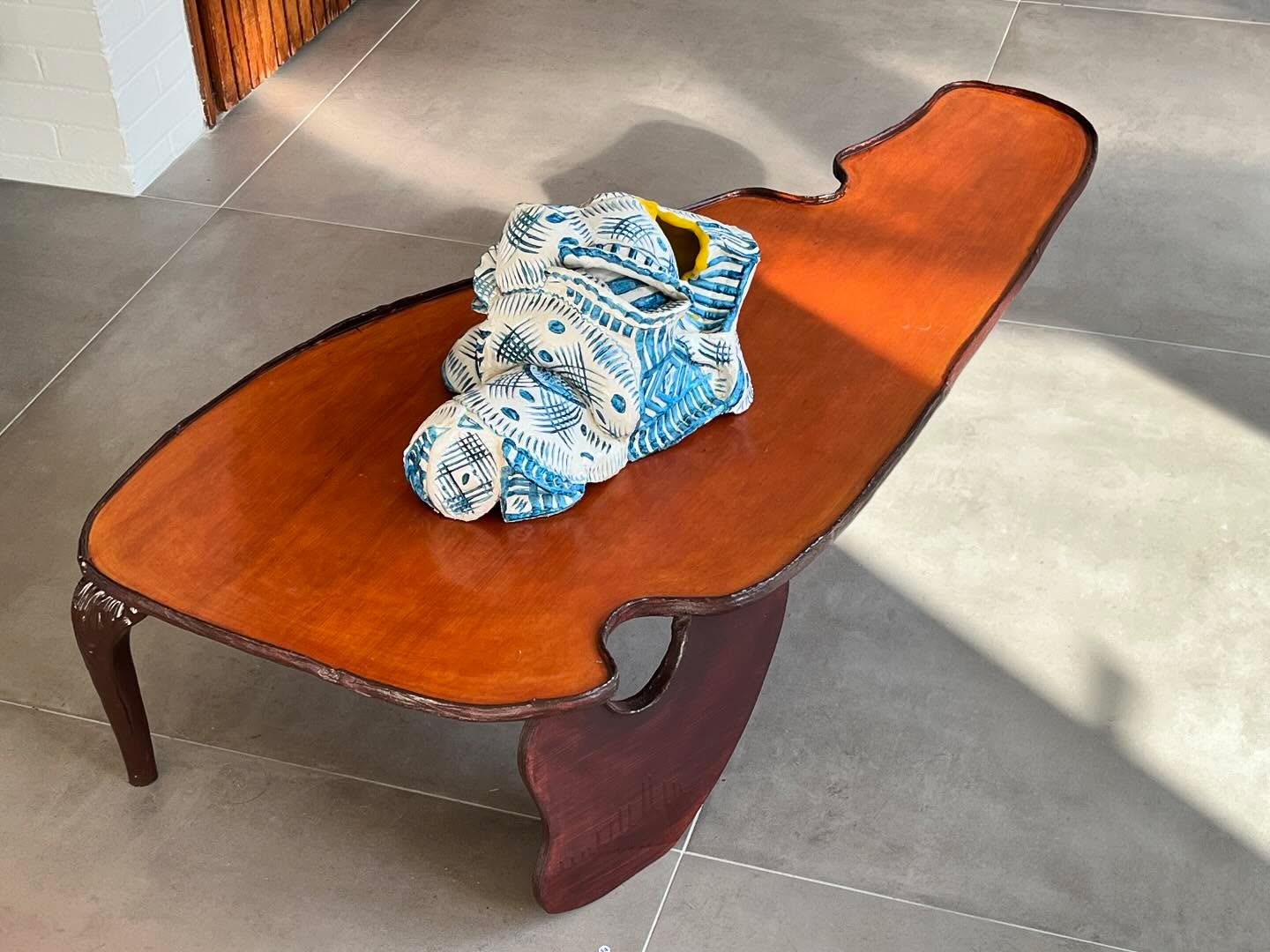 Some fab artwork in the house at present. This one by @just_the_heifer - last chance to see it all tomorrow, by appointment at @householdbelfast