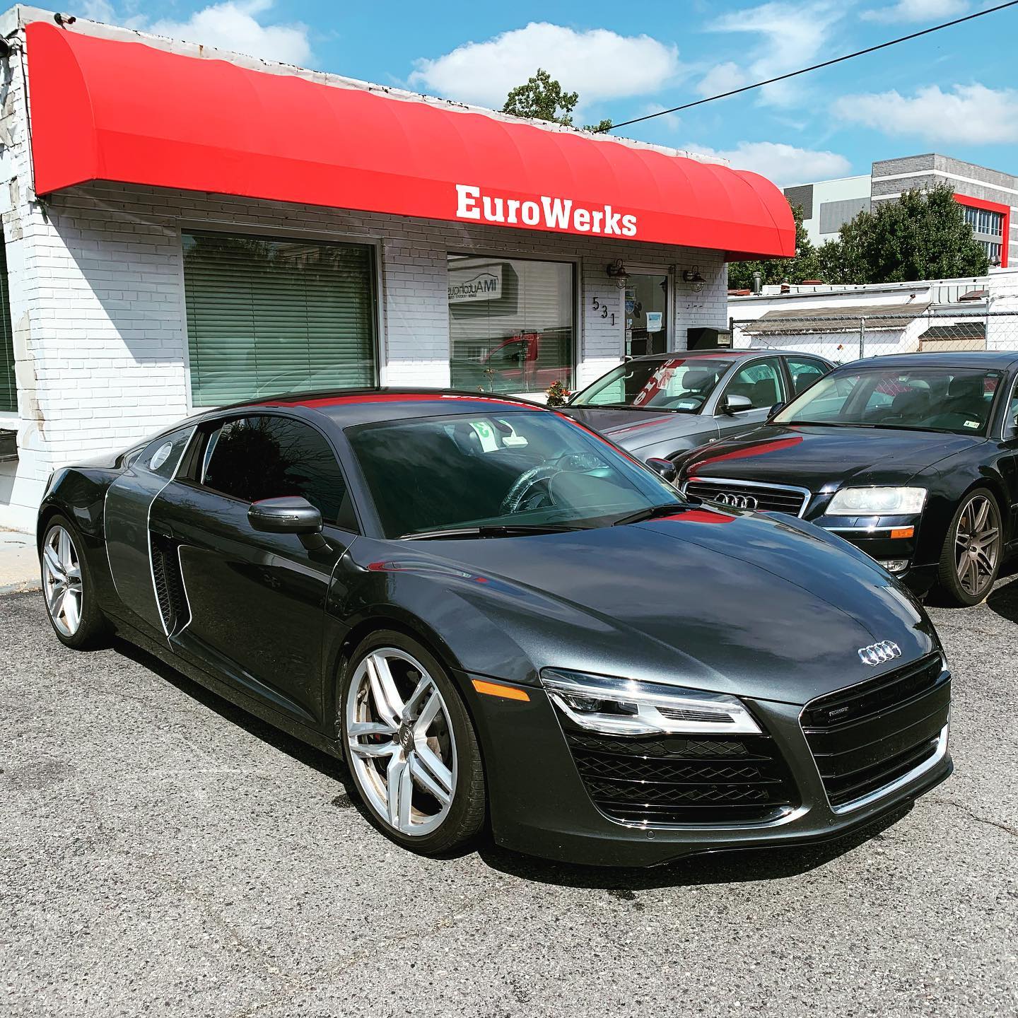 If your R8 needs service, call us.