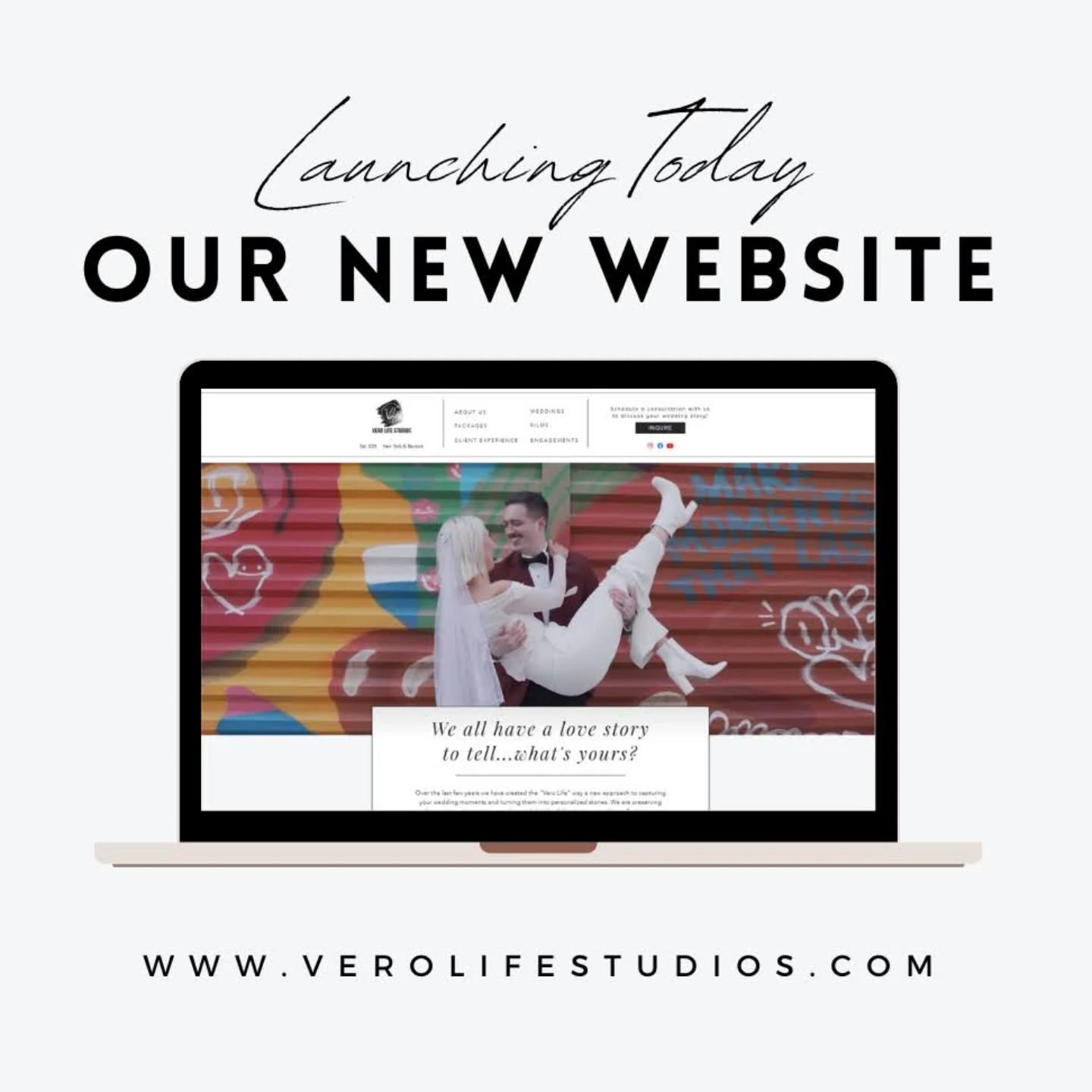 โจExciting Newsโจ Our refreshed website is LIVE!! ๐ Explore our updated galleries, new features, and everything that Vero Life Studios has to offer for your special day๐๐ท
๐๐ผ Check it out now: www.verolifestudios.com
Let us know what you think! ๐
#verolifestudios #newwebsite #longislandweddings #liweddingsย #bridesoflongisland #longislandbride #longislandbusiness #longislandweddingphotographer #longislandwedding #newyorkweddings #destinationwedding #weddingwire #theknot #stylemepretty #weddingstudio #weddingfilm #longislandvideographer #weddinginspiration #weddinginspo #instawedding #weddingday #engaged #weddingideas #weddingphoto