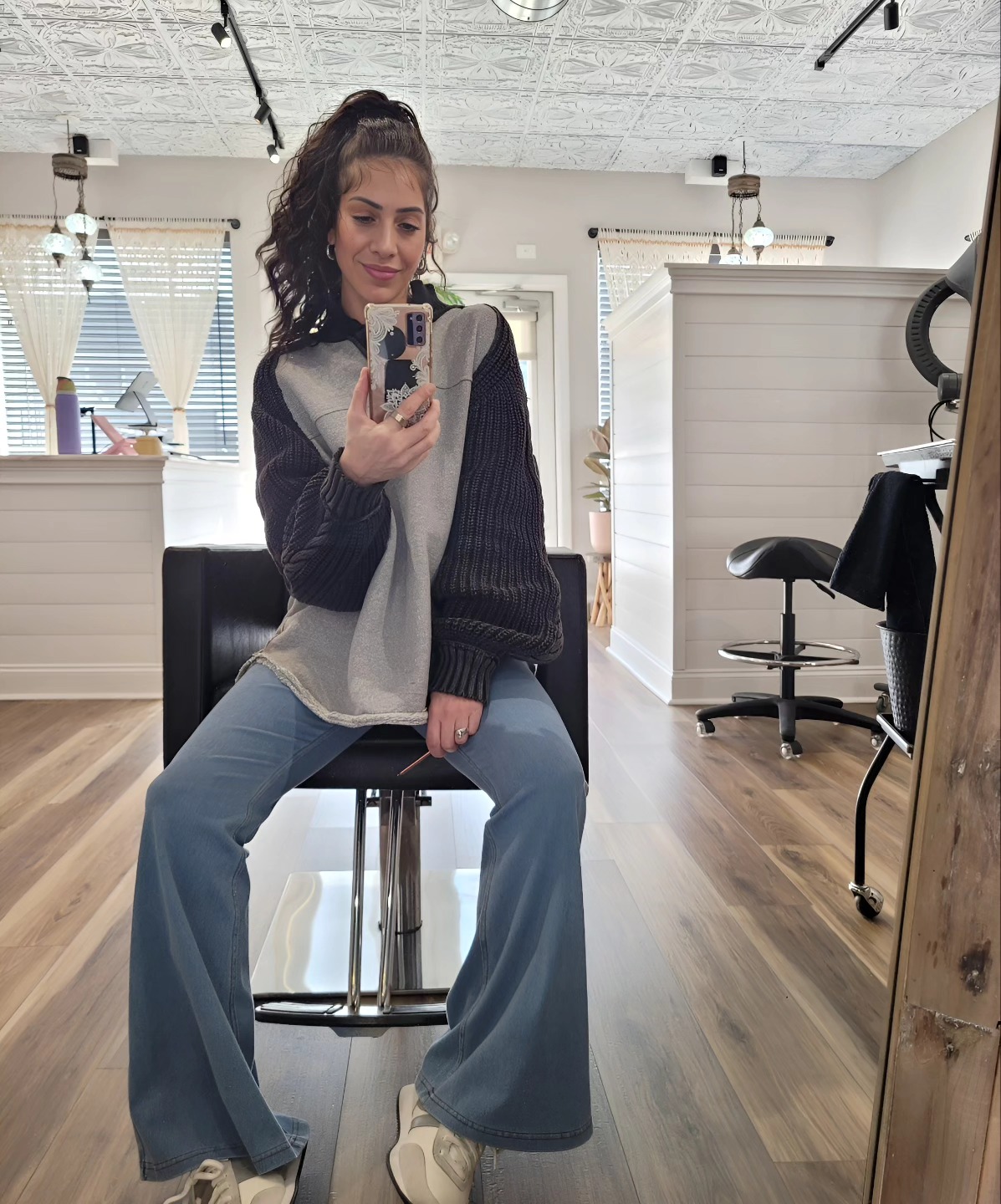 In the midst of a world that feels heavy, I’m reminded of the importance of creating spaces of light, warmth, and connection. 💫
This salon is one of those spaces for me—a place where creativity and care come together.
Jim Rohn said, 'Happiness is not something you postpone for the future; it is something you design for the present.'
I'm so grateful for the opportunity to keep designing moments of peace and beauty with my amazing clients, even when the world feels uncertain.