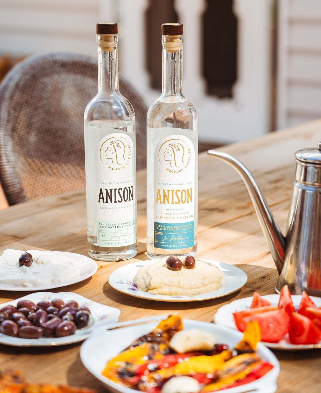 Where there are friends and family, there’s always food—and where there’s a feast, a glass of Anison on ice is never far behind. If you’ve ever joined one of our gatherings, you’ll know the music and dancing aren’t optional—they’re inevitable. 💃🏼
Some traditions are as old as the recipes we pour into every bottle.
.
.
.
.
#awardwinningspirits #macedondistillery #anison #boutiquedistillery #ouzo #arak #raki #daylesfordmacedonranges #daylesfordmacedonlife #macedonranges #macedonrangesfoodies #melbournefoodies #macedon #romsey #lancefield #melbournebartender #melbournecocktails #awardwinningspirits #handcraftedspirits #meze #tapas #mezedes