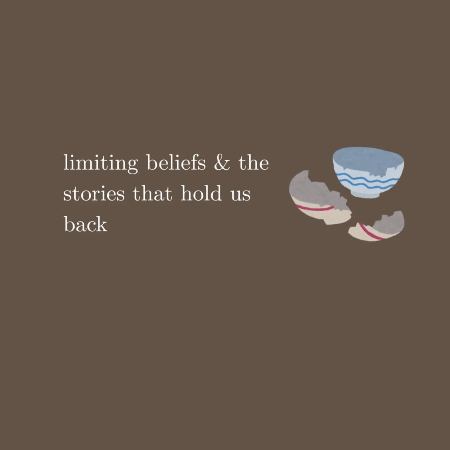Limiting beliefs and quiet destruction
From the "I'm not good enough" thoughts which start off softly and slowly become louder, the "what if they laugh" that always stops you from pursuing that next step, limiting beliefs often keep us from experiencing the best versions of ourselves.
Untangling those beliefs often begin by understanding it, giving it some space to grow, and working past it slowly but surely
Remember, you deserve to heal🪴
#OnlineCounseling #Therapy #mentalhealth #heal #grow
