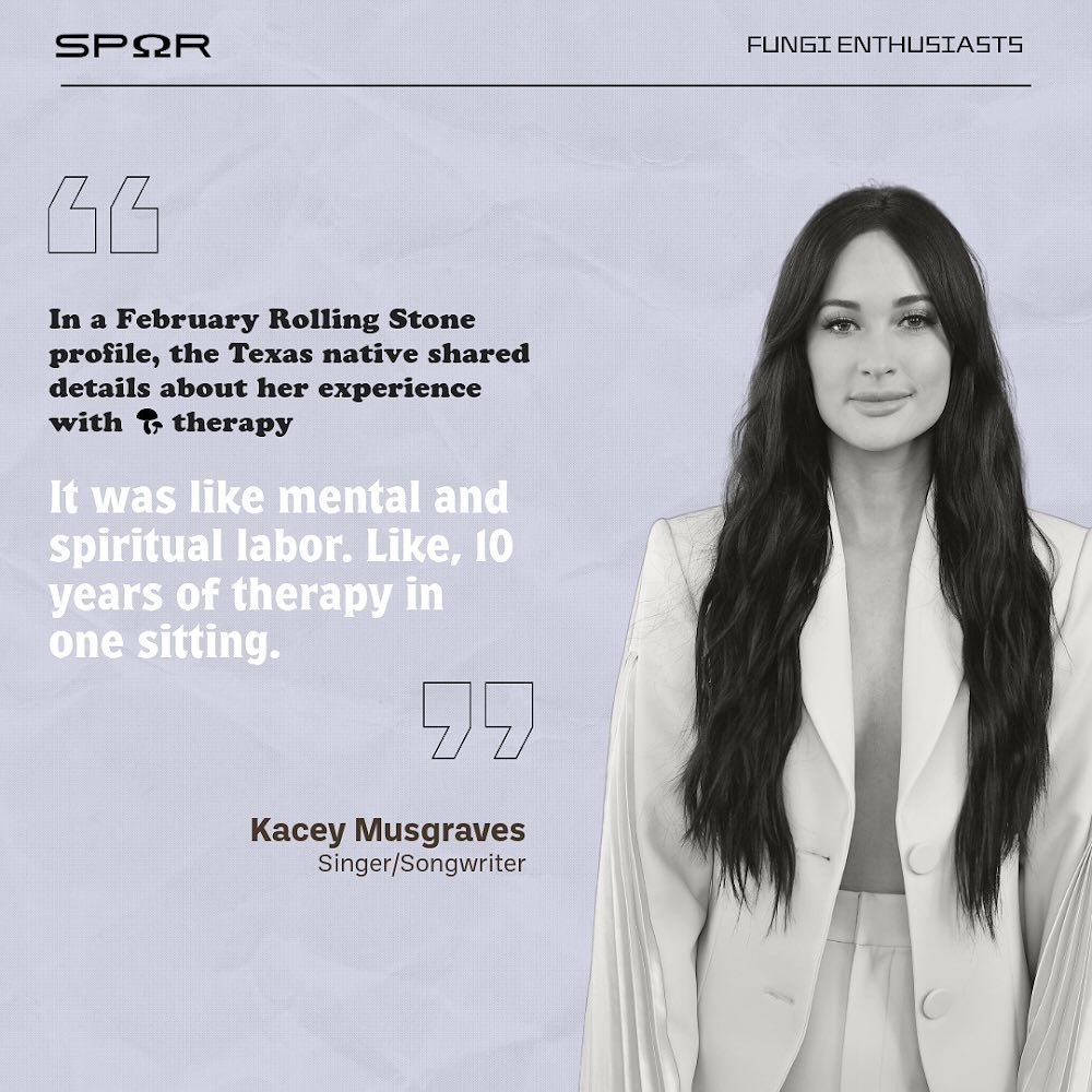 In an interview the award-winning country artist revealed her creativity was piqued earlier this year during a guided psil*cybin trip.
Not only did the experience help her give birth to the idea of her recent album —but also helped Musgraves deal head-on with some unspecified personal trauma.