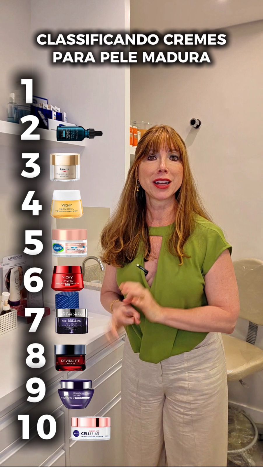 🔟 Nivea Facial Cellular Expert Lift
Tem Bakuchiol e antioxidantes, mas o estímulo real de colágeno ainda é baixo para pele madura. Funciona mais como preventivo do que como tratamento.
9️⃣ Avon Renew Platinum
Foco em remodelagem da pele, porém com tecnologia de entrega de ativos mais simples. Ajuda na textura, mas tem ação limitada em flacidez profunda.
8️⃣ L’Oréal Paris Revitalift Laser
Pro-Retinol e ácido hialurônico melhoram linhas finas e viço. É um bom básico anti-idade, mas não atua de forma intensa na matriz extracelular.
7️⃣ Esthederm Pro-Collagen
Atua na hidratação e na proteção das fibras de sustentação. Sensorial elegante, mas o custo por grama é alto para o que entrega em estímulo real.
6️⃣ Vichy Collagen Specialist
Usa peptídeos para organizar as fibras de colágeno. Excelente intermediário para uso diário e prevenção da perda de firmeza.
5️⃣ Cetaphil Healthy Renew
Com peptídeos purificados e ativos gentis. Ideal para peles sensíveis e reativas que não toleram ácidos fortes, mantendo renovação sem agredir a barreira cutânea.
4️⃣ Vichy Neovadiol
Indispensável na menopausa. Atua na perda de densidade e lipídios causada pela queda hormonal, restaurando conforto e sustentação da pele.
3️⃣ Eucerin Hyaluron-Filler Epigenetic
Inovação pura. Age reativando genes da juventude que foram silenciados com o tempo. Atua além da hidratação, interferindo na programação celular do envelhecimento.
2️⃣ SkinCeuticals A.G.E. Interrupter
A maior referência contra a glicação do colágeno. Alta eficácia na flacidez estrutural, mas com preço elevado.
👑 O GRANDE CAMPEÃO: Ácido Retinóico (tratamento médico)
Padrão-ouro na síntese de colágeno e renovação celular, é o ativo mais estudado, mais eficaz e com melhor custo-benefício quando bem indicado. Estimula colágeno, melhora textura, linhas, manchas e espessura da pele.
⚠️ Lembrando: O melhor protocolo é sempre o indicado para a sua pele, sua idade e sua tolerância.
💬 Já usou algum desses? Qual você quer que eu analise mais a fundo? Me conta aqui nos comentários 👇
#melasma #skincare #viral