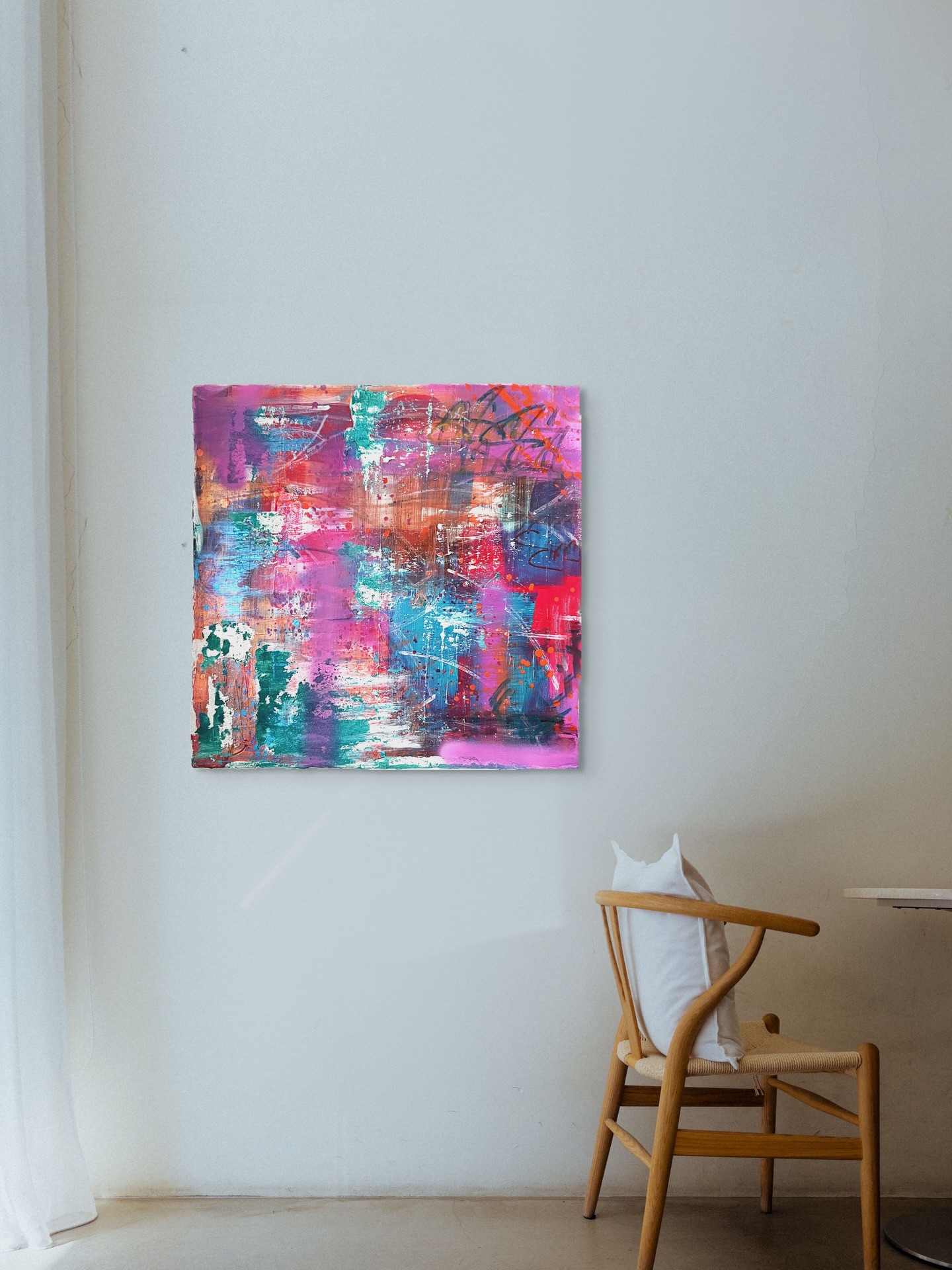 CHAOS / mixed media on canvas / 2025 / 600 x 600mm
.
.
.
.
.
#contemporaryart #abstractart #abstractartist #modernart #artlovers