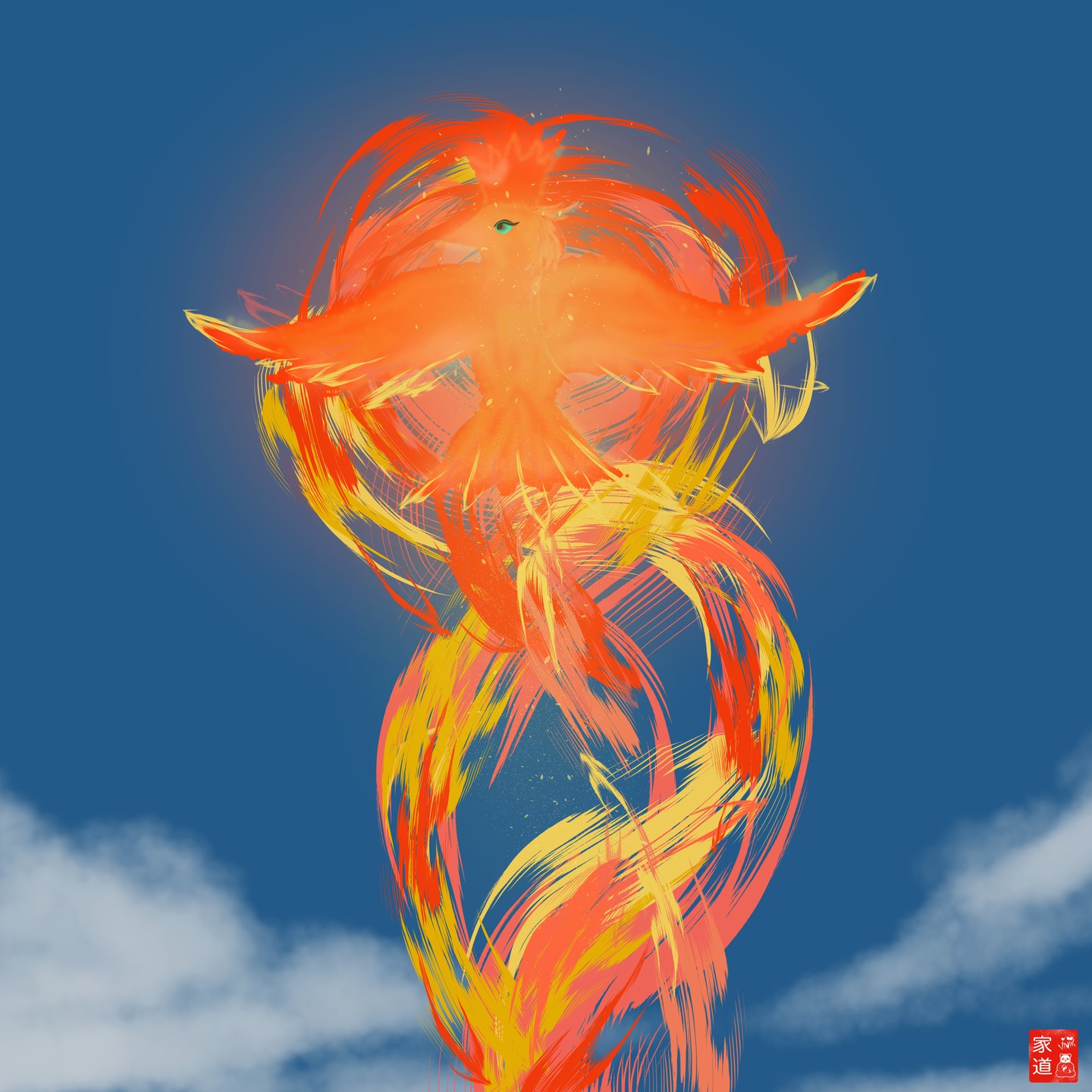The Fire bird who arises from his own ashes ...
#phoenix #spirit #mythology #mythologyart