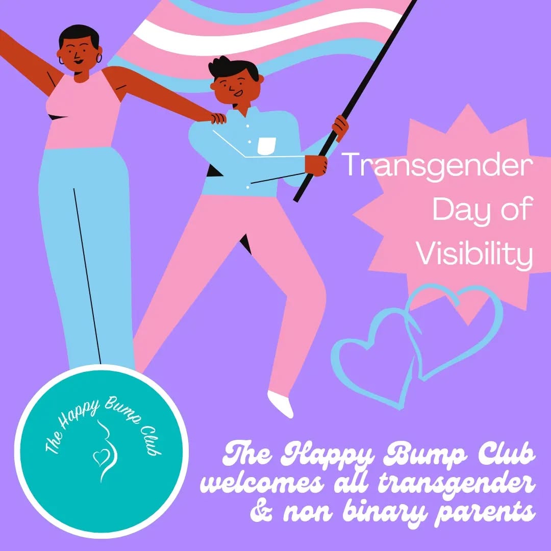 TRANSGENDER DAY OF VISIBILITY
We want to let all our transgender and non binary friends know that we welcome all transgender and non binary parents to our pregnancy support group 💜
We love and support you, and are here to provide non judgemental peer support in a safe, informal space.
We look forward to welcoming you!
Here are some links for general support:
@sparkle.charity
@mermaidsgender
@notaphaseorg
@genderedintelligence
@mindlinetrans
@transcreativeuk
Emma (she/her) x