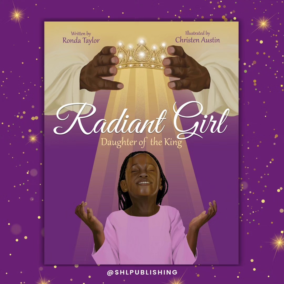 RADIANT GIRL | Coming February 2024 💜
RADIANT GIRL: DAUGHTER OF THE KING is a children's picture book celebrating and empowering every girl to shine her light. Inspired by Psalm 34:5, radiant girls have the confidence and joy of knowing who they are and whose they are. Every girl is a radiant and royal daughter of the King!
Author x @rondacreative
Illustrator x @c.austinart
Tag a daughter of the King who would love this book! 👑💜✨
#RadiantGirl #DaughterOfTheKing #DayOfTheGirl #Radiant #ChildrensBook #KidLit #KidLitArt #Bookstagram #Books #SupportBlackArtists #SeenHeardLoved