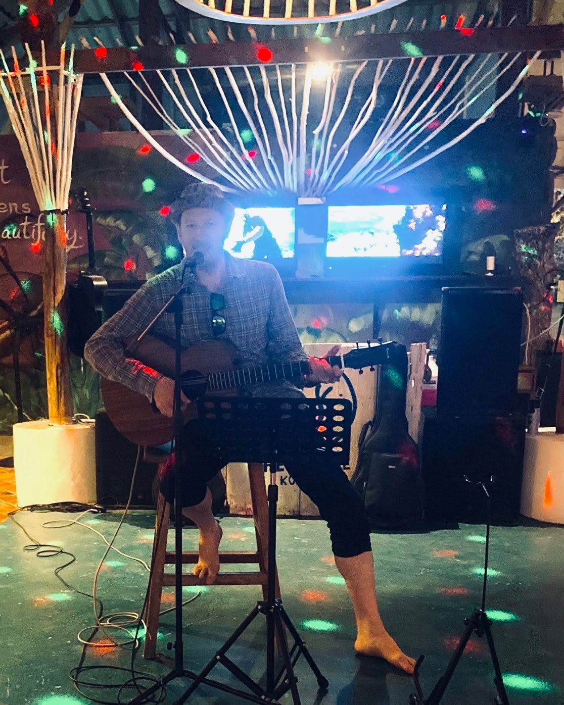 Getting ready 4 some action at Coral Club Koh Mak