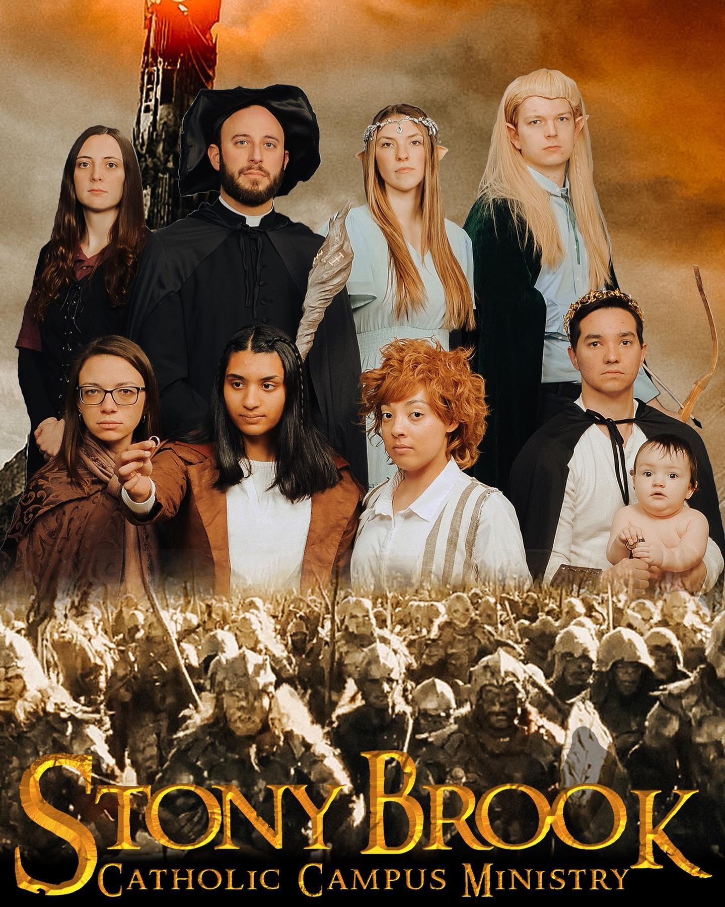 The Lord of the Rings: The Fellowship of Catholic University Students #focuscatholic @focuscatholic