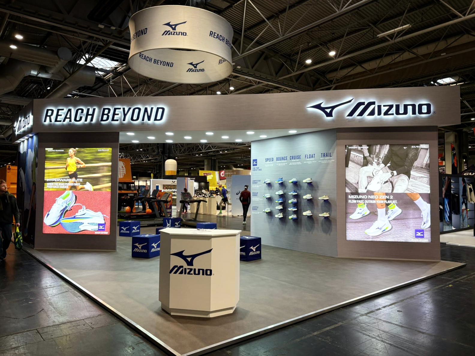 Over the weekend we were at @necbirmingham building the stand for @mizunouk at @nationalrunningshow for the second year running. 👟
We're glad we can keep delivering for this client and hope to do so again next year!
#nationalrunningshow #running #show #exhibition #nec #birmingham #sports #leisure