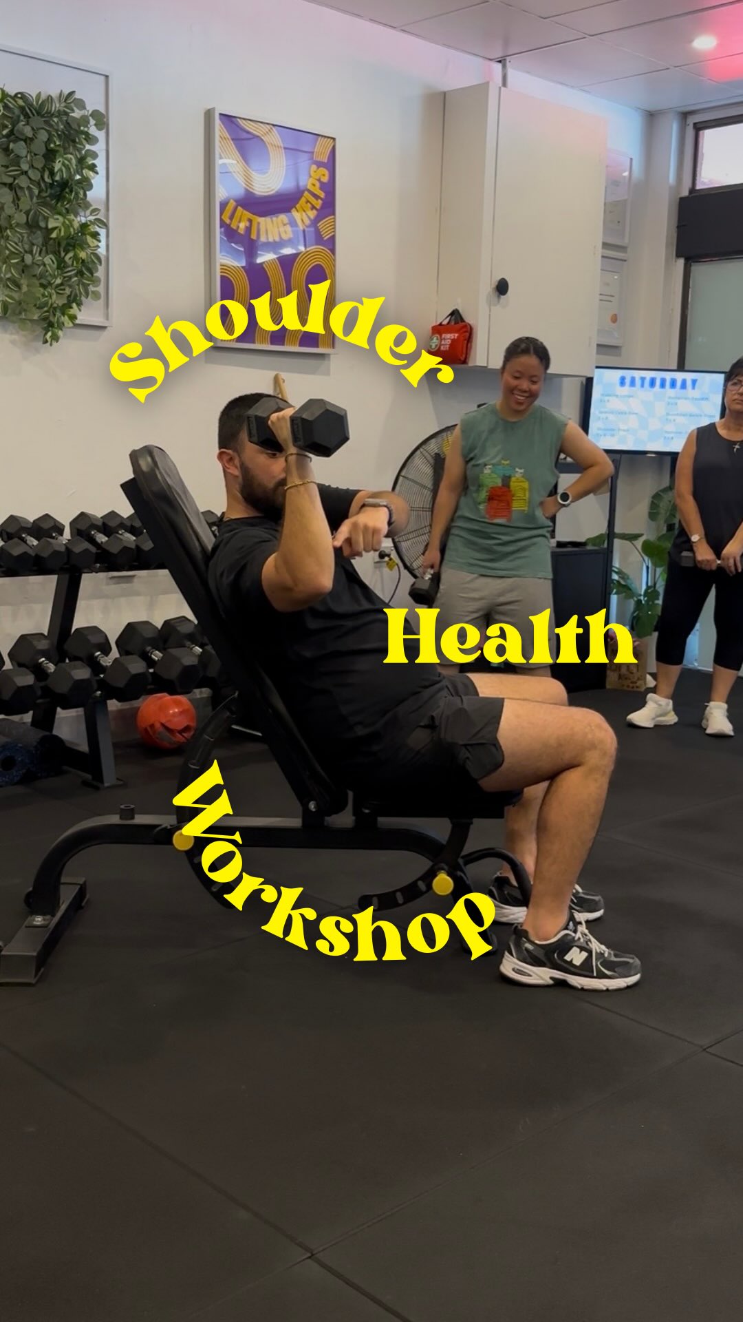 Have you ever wondered if it’s normal to get shoulder pain at the gym?
Maybe you’ve had shoulder pain for a while and just try to ignore it?
Luckily there are a few things you can do to give yourself the best shot at keeping your shoulders healthy 💅🏽
1️⃣ Make sure you prioritise correct form over weight. Take some time to learn about how your shoulder likes to move.
2️⃣ Learn how to engage your lats! They play a big role in keeping your lifts nice and stable.
3️⃣ Don’t ignore pain when it arises. There are so many trustworthy health professionals around that can help you get to the bottom of your pain @concord.switch
4️⃣ Keep in mind that declining hormones play a role in shoulder injuries. For women in perimenopause, this means you are at higher risk of shoulder injury. This is not to fear monger, but just keep you aware!
Already in pain or need help lifting correctly? @concord.switch @maddywilliamsfitness
Maddy & Pete 🩷