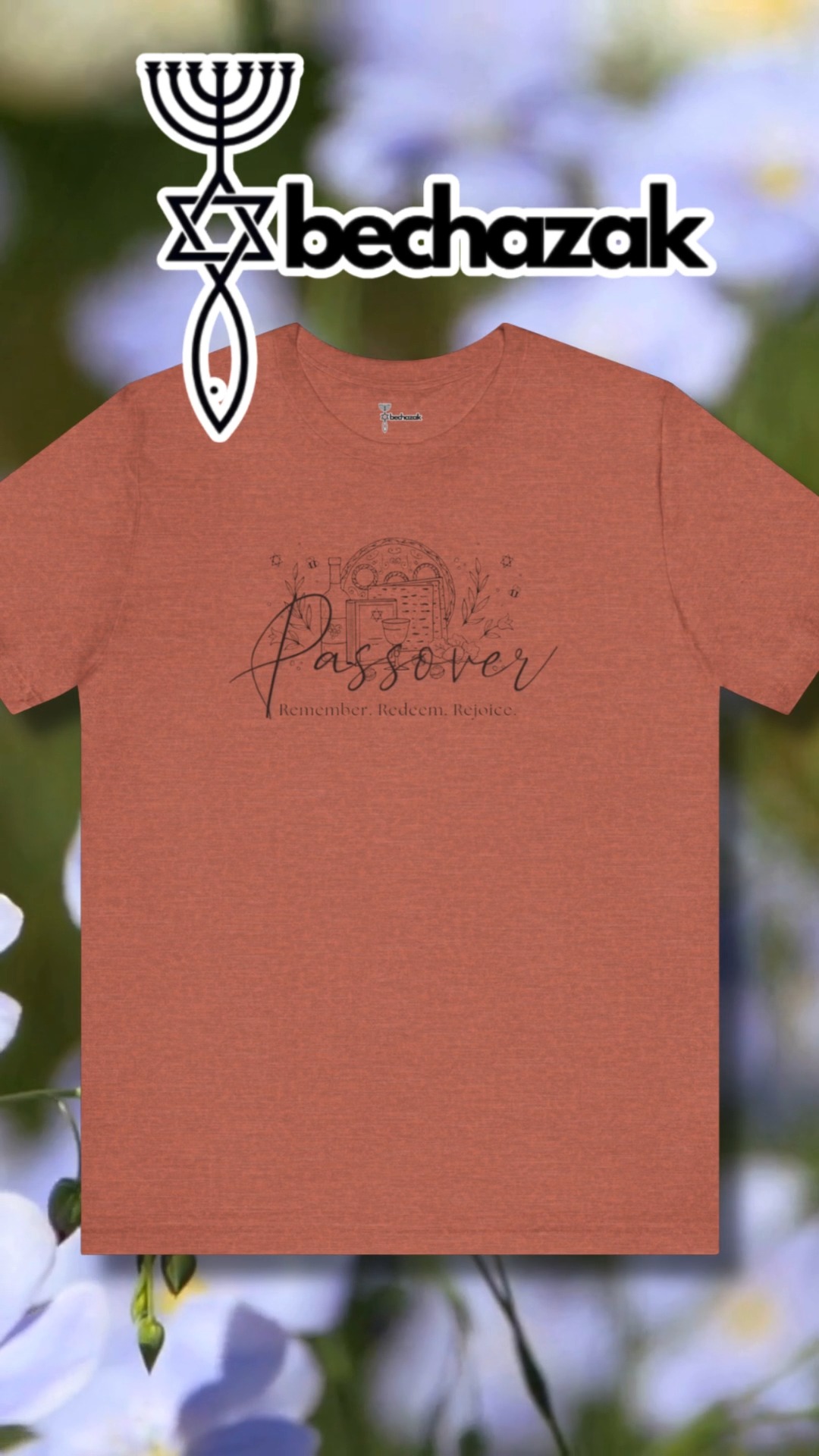 Passover is on the way!
While you're waiting on the new collection to drop, check out our shirts from last year!
BeChazak on Etsy!
#passover #messianicjudaism #yeshua #christisking #hebrewroots #torahkeeper #pesach #passoverlamb