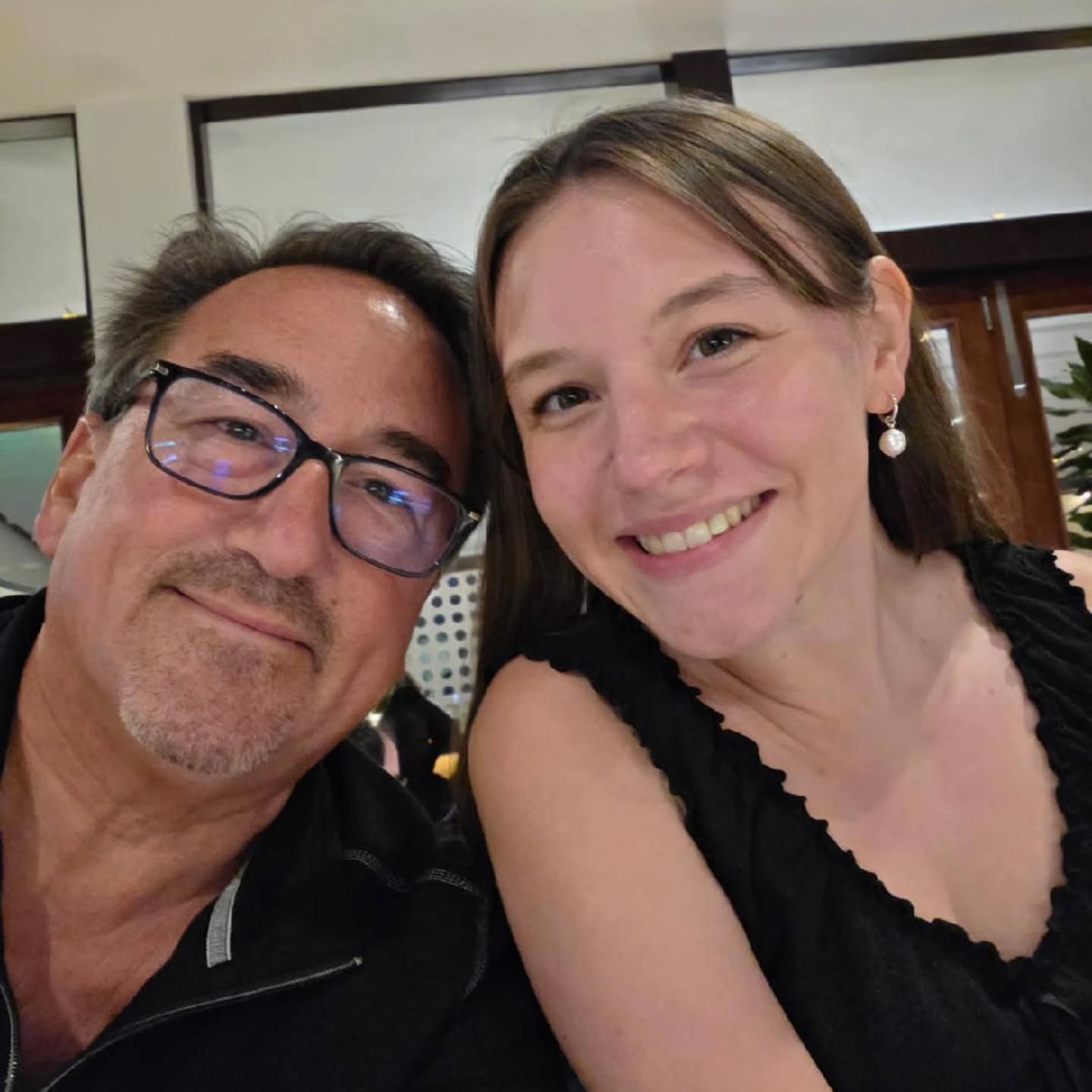 Very sad my daughter's visit is over. She's heading to the frigid north...