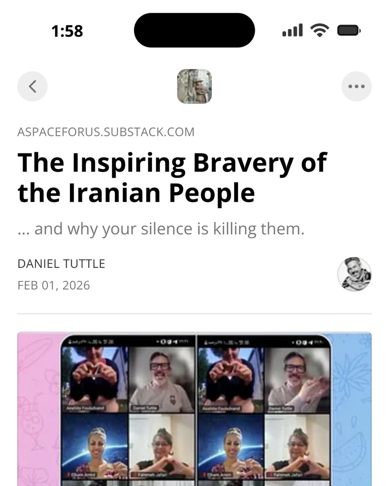 Many have been asking me what they can do to help the people of Iran.
I wrote this piece to share where I have been investing much of my time and energy, why it’s so important to me and why we need your help ….
Visit the latest article I wrote on my Substack …
Here is an excerpt;
A Call to Action
I share this as someone raised in the West who now holds deep love and reverence for people living on the front lines of a revolution unfolding in real time.
Make no mistake—this level of unity, courage, and collective bravery will be remembered. History will mark this moment as one of the most profound uprisings led by its people.
Many of you have reached out asking, “What can I do? I feel helpless.”
The only truly helpless act is inaction.
You can be a voice.
You can speak about what is happening.
You can listen to and amplify voices from the Iranian diaspora.
You can hold leaders accountable by asking them to honor their commitments.
And if action feels overwhelming, you can pray.
You can meditate.
You can hold the intention for the restoration of justice, dignity, and freedom for all.
Presence matters.
Witnessing matters.
Love—when directed consciously—is never passive.
And it is never wasted.
I leave you with a beautiful couplet from the original Persian text of Hafiz, one that speaks to kindness without transaction, human dignity toward others, and a love that illuminates rather than demands. Hafiz was a 14th-century Persian poet and mystic whose words continue to radiate through Persian culture and conscience today.
درخت دوستی بنشان که کام دل به بار آرد
نهال دشمنی برکن که رنج بیشمار آرد
Plant the tree of friendship, and it will bear the fruit of the heart’s desire.
Uproot the sapling of enmity, for it yields endless suffering.
Follow and amplify voices from the Iranian diaspora who are courageously speaking out:
@moj @nazaninboniadi @golshiftehfarahani @fatemehjamalpur @masih.alinejad
Visibility is protection. Witnessing is action.
#womanlifefreedom #iran
#iranrevolution2026 ایرانو_پس_میگیری#