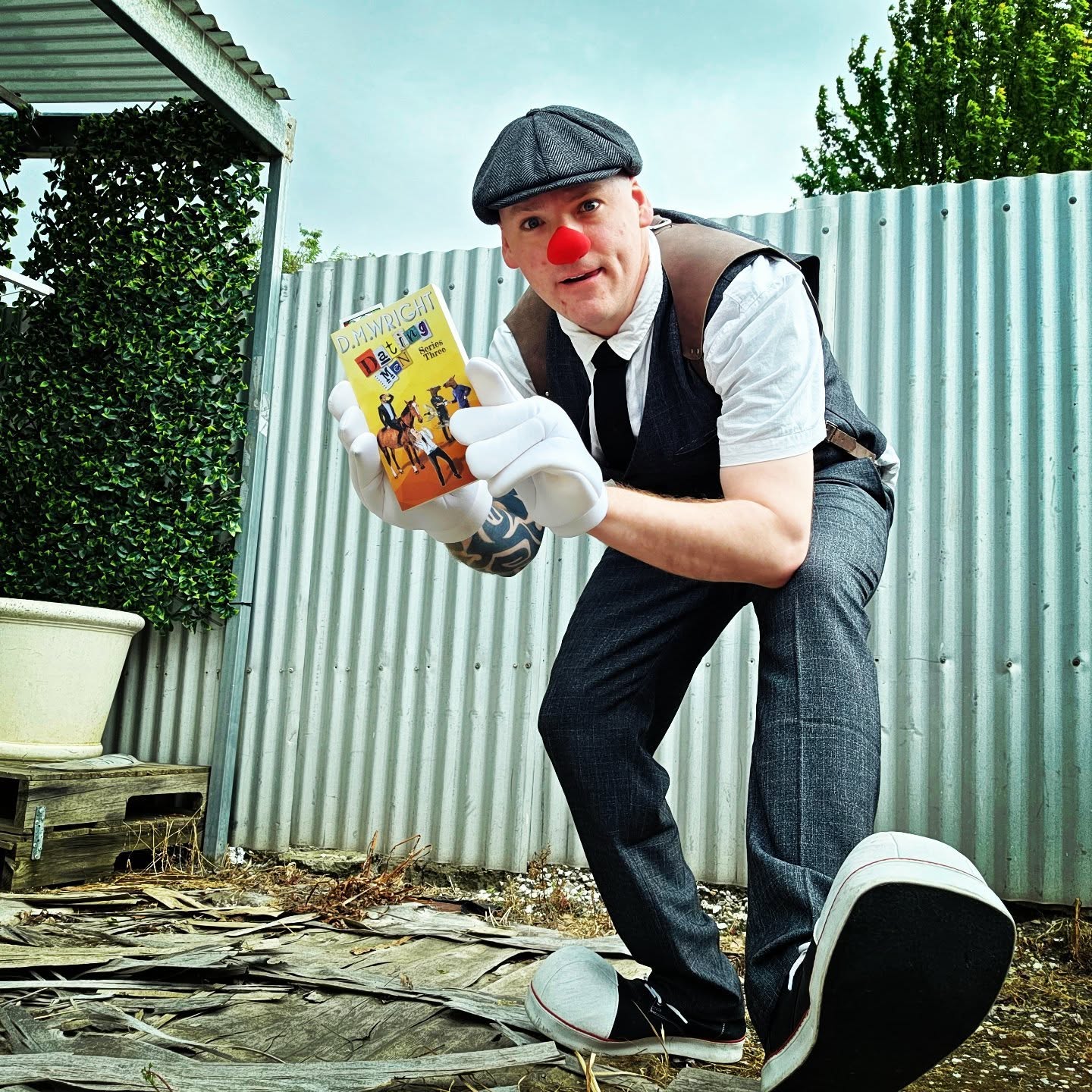 "DATING MEN: Series Three" by Australian Author D. M. Wright.
DMWproductionsAus.com (Best viewed on desktop version)
If you love British comedy the likes of 'The IT Crowd', then this absurd series is for you!
The dating world is hard enough, but for Ryan and Audrey, it's downright ridiculous!
Finding love continues to be an uphill battle for colleagues Audrey and Ryan. Between herding vermin, chasing ducks, hiding children, subduing protesters and running from zombies - lying to impress their dates sends them spiralling out of control.
And while company money is being drained, the Ethics Committee is threatening layoffs, and bankruptcy is looming, it's never just another day at the office at the Productions House. Will a relentless inspector and his cohort end the establishment once and for all, or could finding love be enough to save them?
Amazon.com/Author/DMWright
DMWproductionsAus.com (Best viewed on desktop version)
#booktube #books #bookstagram #booksformen #clown