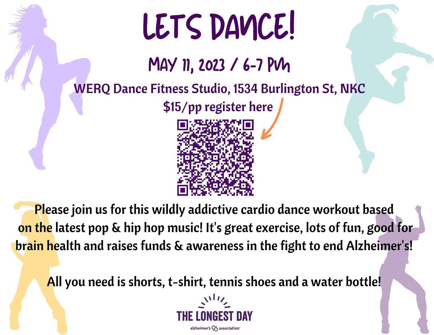 It always feels great to WERQ for a good cause ✨ Join us at the studio tomorrow - May 11th at 6pm for an awesome charity WERQ event 🎉 It'll be a fun, jam packed playlist with four instructors 🤩 Can't wait to see you all then!