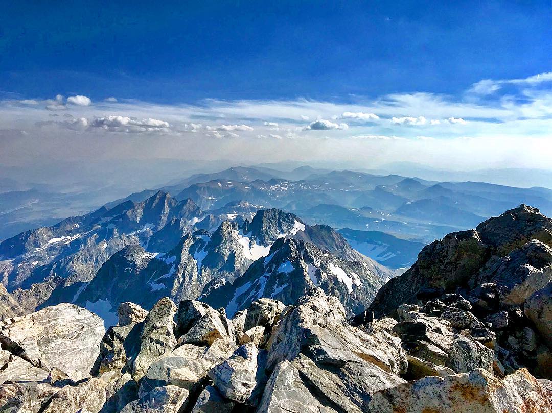 Sorta kinda high places. #tetons