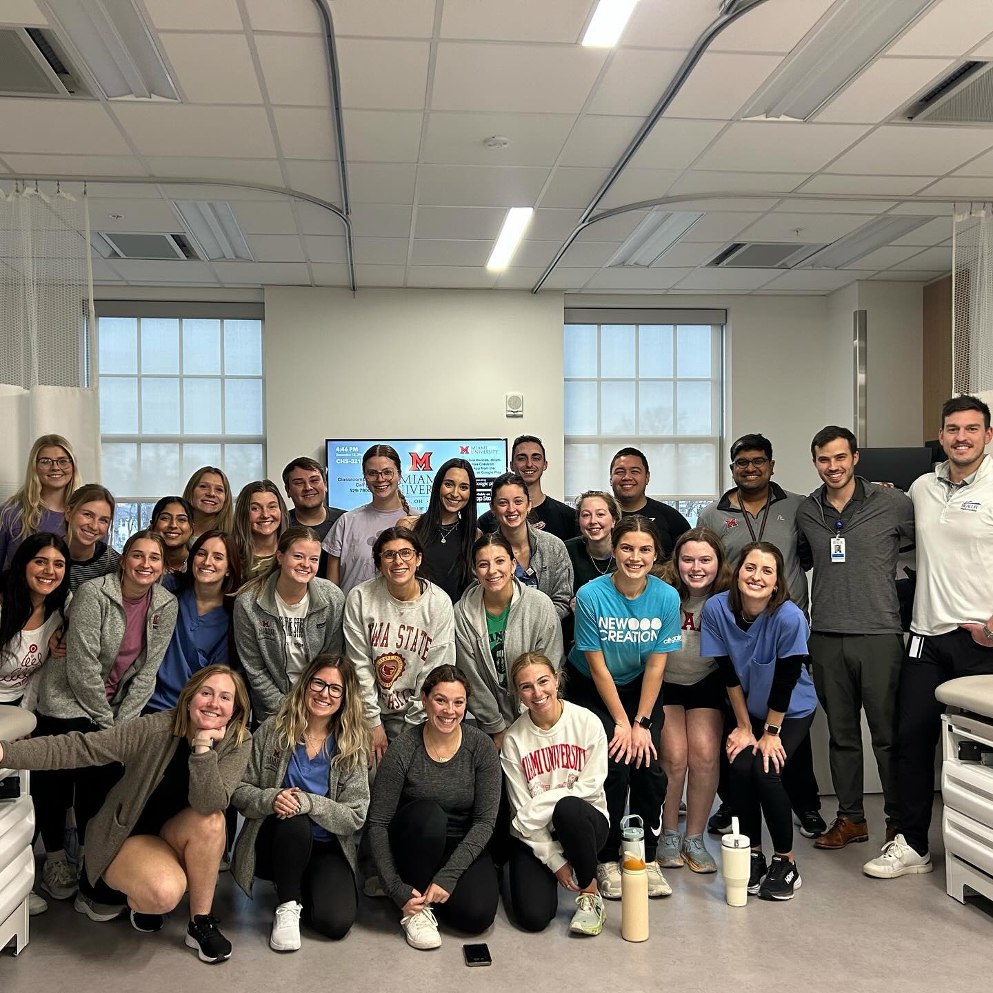 Had a great time teaching the essentials of knee and shoulder examination at the Miami University PA program this past week