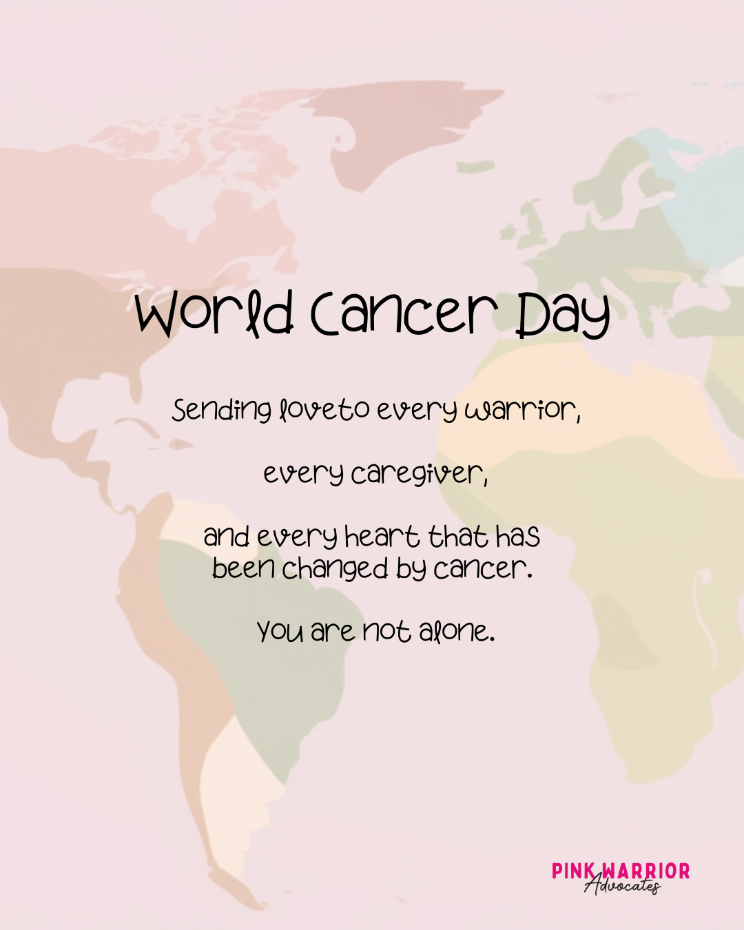 🎗️ Today is World Cancer Day.
Sending love to every warrior, every caregiver, and every heart that has been changed by cancer. We see you, and you are not alone. 💗
Cancer takes so much, but it can never take the strength, courage, and hope that lives inside every warrior. At Pink Warrior Advocates, we are committed to showing up for breast cancer warriors through support, advocacy, and care.
Today, we honor every story, every scar, every battle, and every victory. And we keep fighting together.
#WorldCancerDay #PinkWarriorAdvocates #BreastCancerAwareness #FlockBreastCancer #YouAreNotAlone