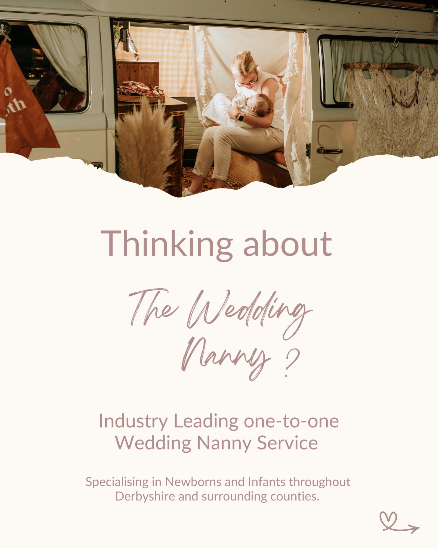 ✨ Planning your wedding but wondering who will care for your children?
Welcome to The Wedding Nanny - a truly bespoke wedding childcare service for couples who want complete peace of mind and a beautifully seamless day.
We specialise in professional, discreet one-to-one wedding childcare, tailored entirely to your child’s needs, routines, and personality.
This isn’t just childcare.
This is premium Wedding Nanny care - created for modern families who want their children included in the celebration without the overwhelm.
🤍 Why couples choose The Wedding Nanny:
• Personalised one-to-one childcare at your venue
• Experienced, professional nannies with expert wedding knowledge
• Calm, nurturing support for newborns, babies & young children
• A service that blends effortlessly into your day
• Complete reassurance from enquiry to “I do”
From your first message to the final goodbye, we take the time to understand every detail - routines, nap times, feeding, personalities - so nothing is left to chance.
Your wedding day should feel magical for everyone… including your children.
💬 “They gave me the freedom to be fully present and enjoy every moment, completely free from worry.”
✨ Explore our real reviews from couples who trusted us with their most precious guests.
📍 Derbyshire-based | Covering Surrounding Counties |
Newborn & Baby Specialists | Bespoke Wedding Childcare
Let’s make your day unforgettable.
🔗 Follow the link in our bio to receive a quotation. ✨
#weddingnannyderbyshire #derbshirewedding #weddingnannyservice #weddingnanny #derbyshirebride