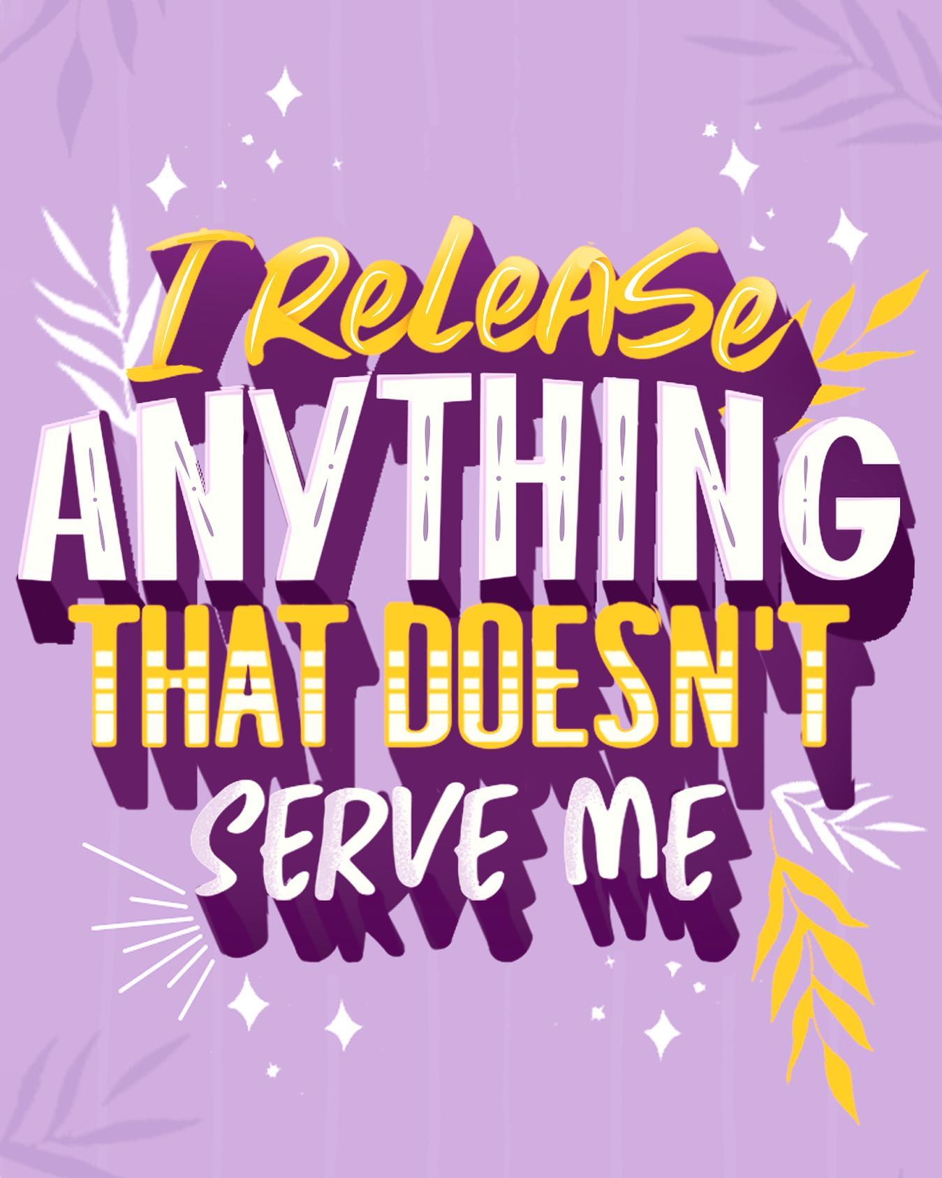 Affirmation - I release anything that doesn’t serve me.
✨
Letting go of things that do not serve you or bring about any positivity is so powerful. Consumed by thoughts and things that pull you back, instead of holding onto it I learnt to let go of those. Especially those things that aren’t in my control and just cause me stress. It’s a tough task to consciously release things, but it starts there.
✨
‘When you are unattached, you have inner freedom. You have no investment in a particular outcome, and so you do what is necessary in the moment’ something I read in the book The Power of Flow, which I’ve learned to understand.
.
.
.
Also I truly enjoyed creating these pieces experimenting with different types and colors and designs! Let me know what you think.💕
.
.
.
.
.
.
.
.
.
#instaquote #letteringart #motivationalquotes #creativelife #quarentine #illustrationartist #quotestoliveby #mentalhealth #mentalhealthawareness #letteringchallenge #letteringdaily #letteringdesign #creativeart #creativewriting #creativeagency #typegang #womenoftype #instamood #creativeasswomen #womentypewed #typography #typographyinspired #typographydesign #graphicdesign #graphicdesigner #typespire #typedaily #fontstyle #procreateart #procreateillustration .