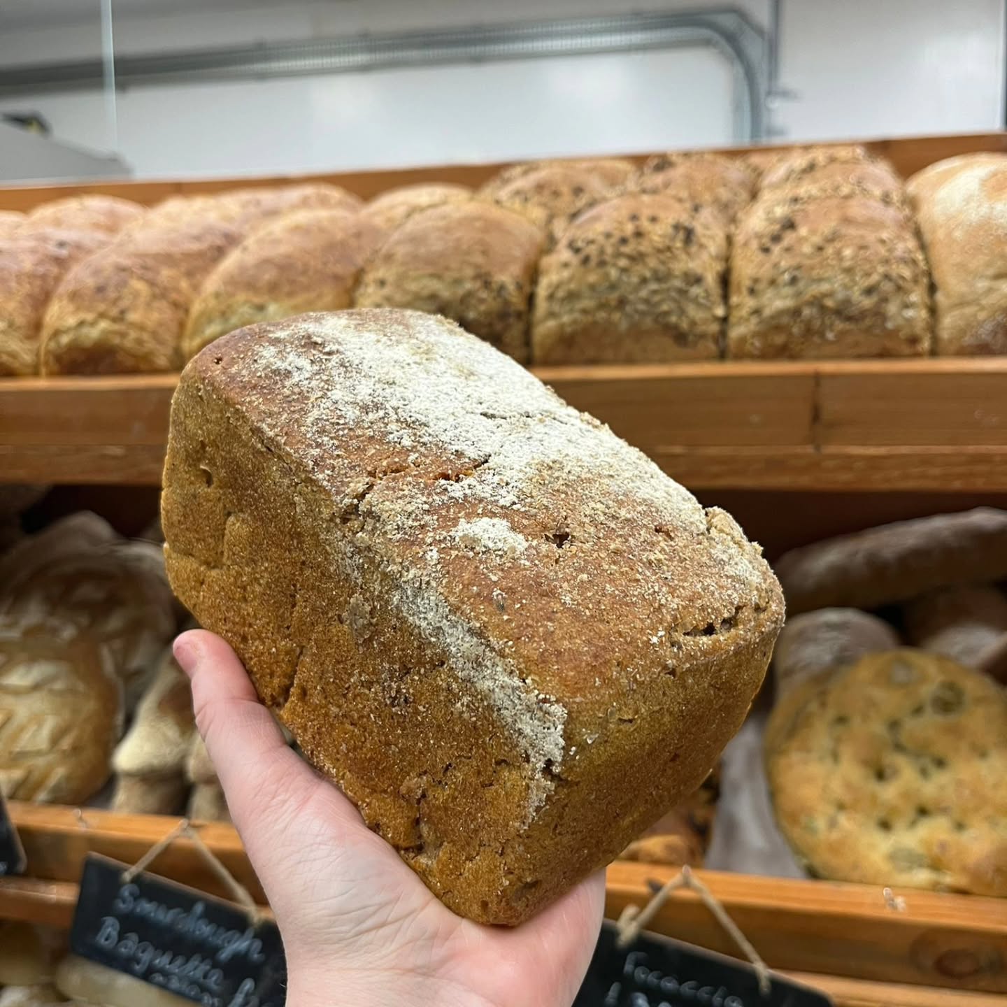 100% Rye sourdough, slow fermentation, available Wednesday and Saturday! #familybakery #indepentantbakery #realsourdough #madefromscratchwithlove❤️ #suportlocal