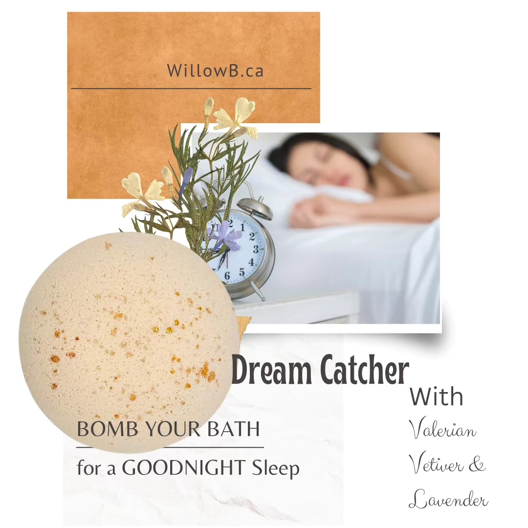 I created this blend for my daughter who has been suffering with insomnia on and off for years. When she remembers to diffuse it, it truly helps. So i created these bath bombs knowing she loves her baths in the evening.
A little History on "valerian was used to treat insomnia, migraine, fatigue, and stomach cramps. Today, valerian is promoted for insomnia, anxiety, depression, premenstrual syndrome (PMS), menopause symptoms, and headaches"
https://www.willowb.ca/product-page/dream-sweet-fizzy-bath-bomb
#bathbomb #allnatural #sleep #insomnia #willowb #relax #valerian #lavender #vetiver #essentialoils