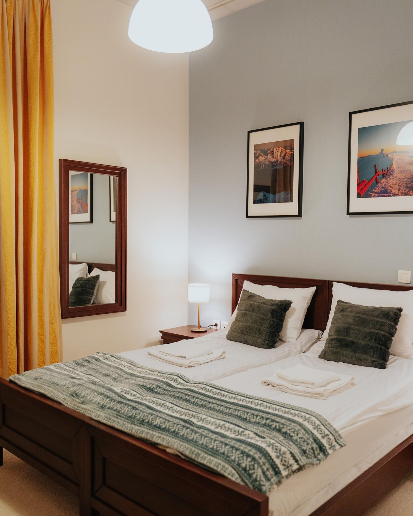 The right place to find yourself after a big day out exploring kalavrita 🌄