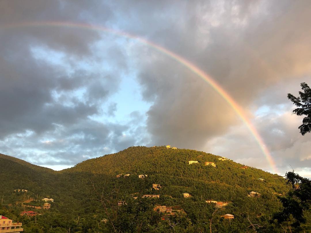 Looking forward to 2019. #caribbean #rainbows #visnuba #family