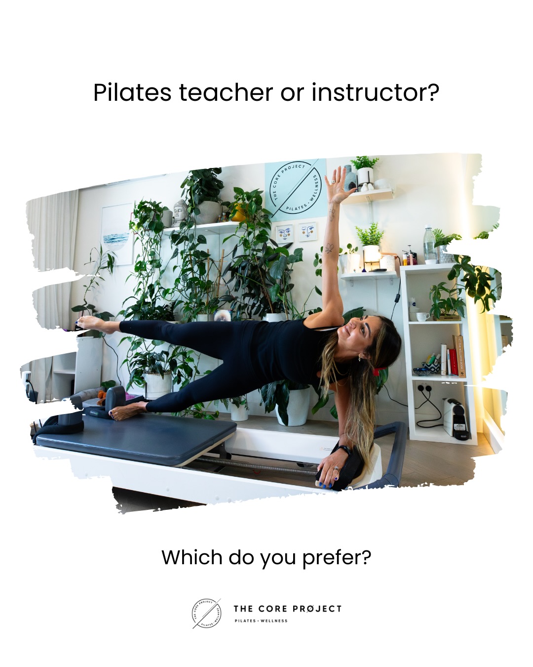 Pilates Teacher or Instructor?
It’s a question I get asked a lot. Which role do you identify with?
Is there a “right” choice, or is it more about how we see ourselves and our approach with clients?
Honestly… it’s probably a mix of both.
I believe an instructor focuses on the movement itself: demonstrating, cueing, and guiding you through an exercise/sequence.
A teacher focuses on the individual - noticing strengths, challenges needed, goals, and quirks. They adapt, support, and help you build a deeper understanding of your body.
Most of us naturally move between the two, reading the person in front of us:
* Instructing when someone just needs a reminder of “what’s next.”
* Teaching when they need extra guidance, or when it’s time to connect the dots.
At the end of the day, our goal is the same: helping clients move with confidence and independence, because that’s what makes us tick and thrive- to help you progress and get stronger however that sinks in.
So yes - I’m a teacher. I’m an instructor. I’m an educator. And forever a student too!!
