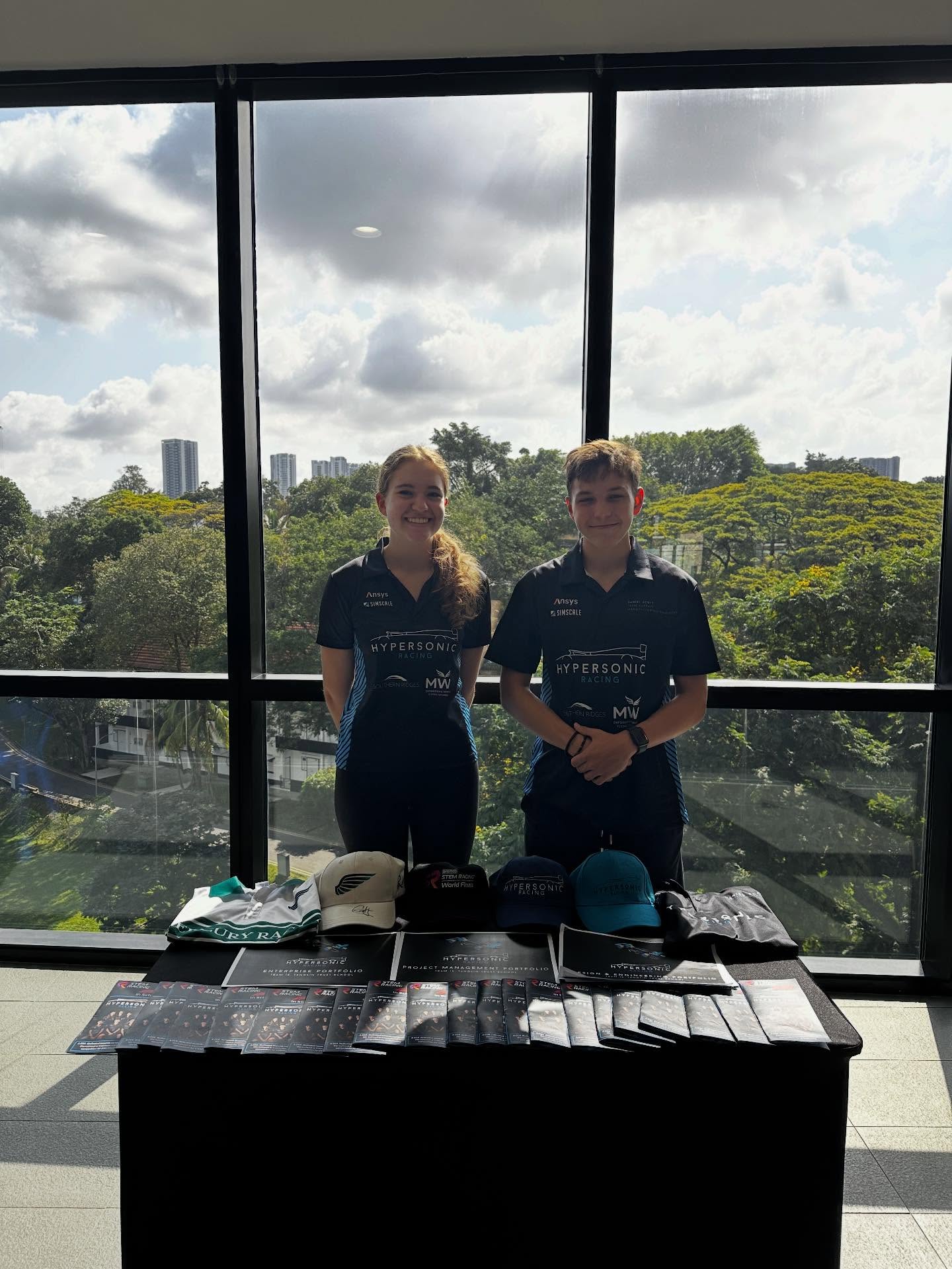 On Saturday, our school organised a debate competition with society stalls. Two of our members, Daniel and Eloise, managed the STEM Racing stall, where they shared details about the competition and Hypersonic's journey. It was great talking to everyone, and we're grateful to those who visited our stall to learn about STEM Racing - we hope you're inspired to participate! 💙🖤
#hypersonicracing #stemracing #f1inschools #stemeducation #engineering