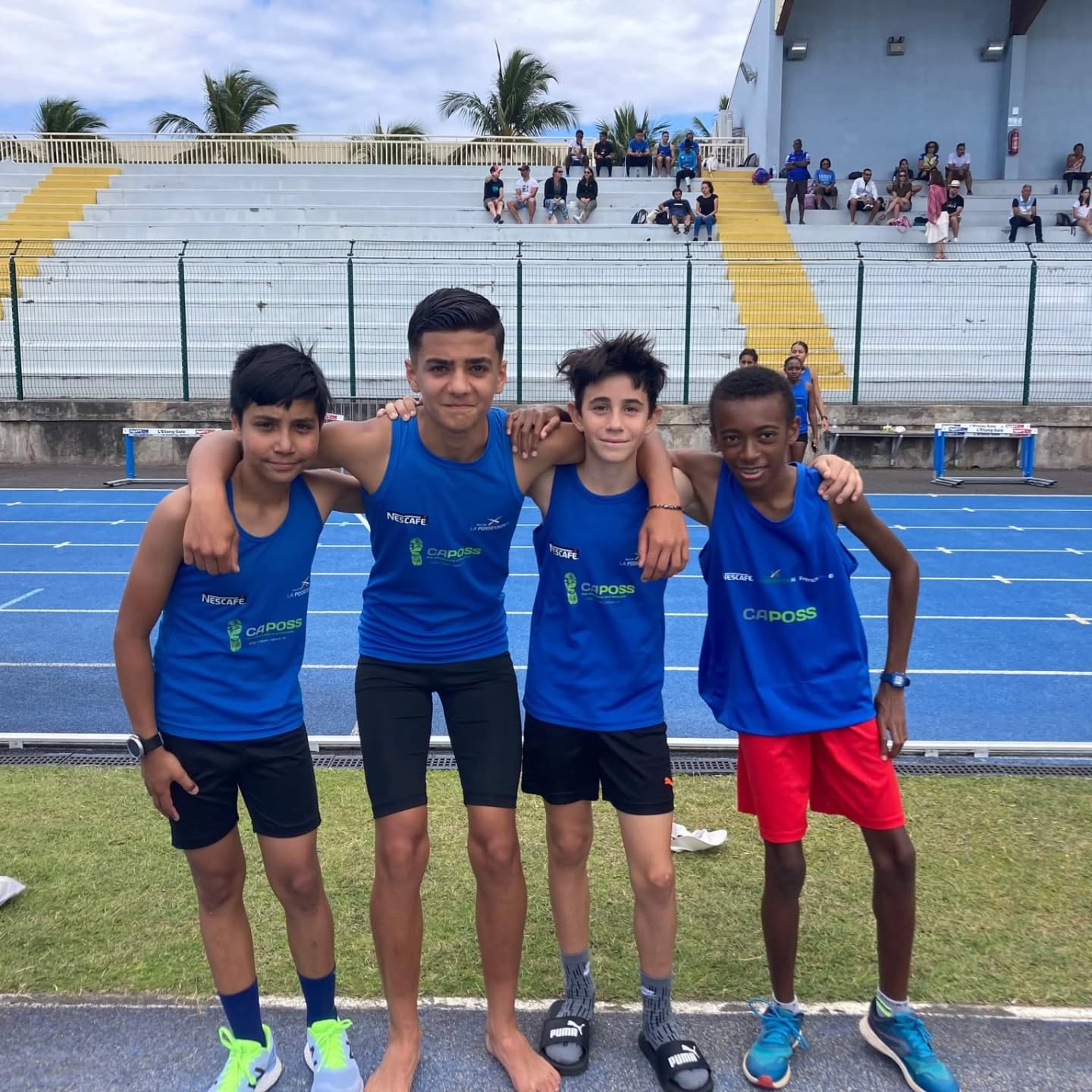 Reprise sportive championnat relais sélection CJSOI, résultat complet à retrouver sur le site du caposs
#ffa #caposs #possession #course #running #relais #jeuxdesiles #reunion #athlétisme #trackandfield