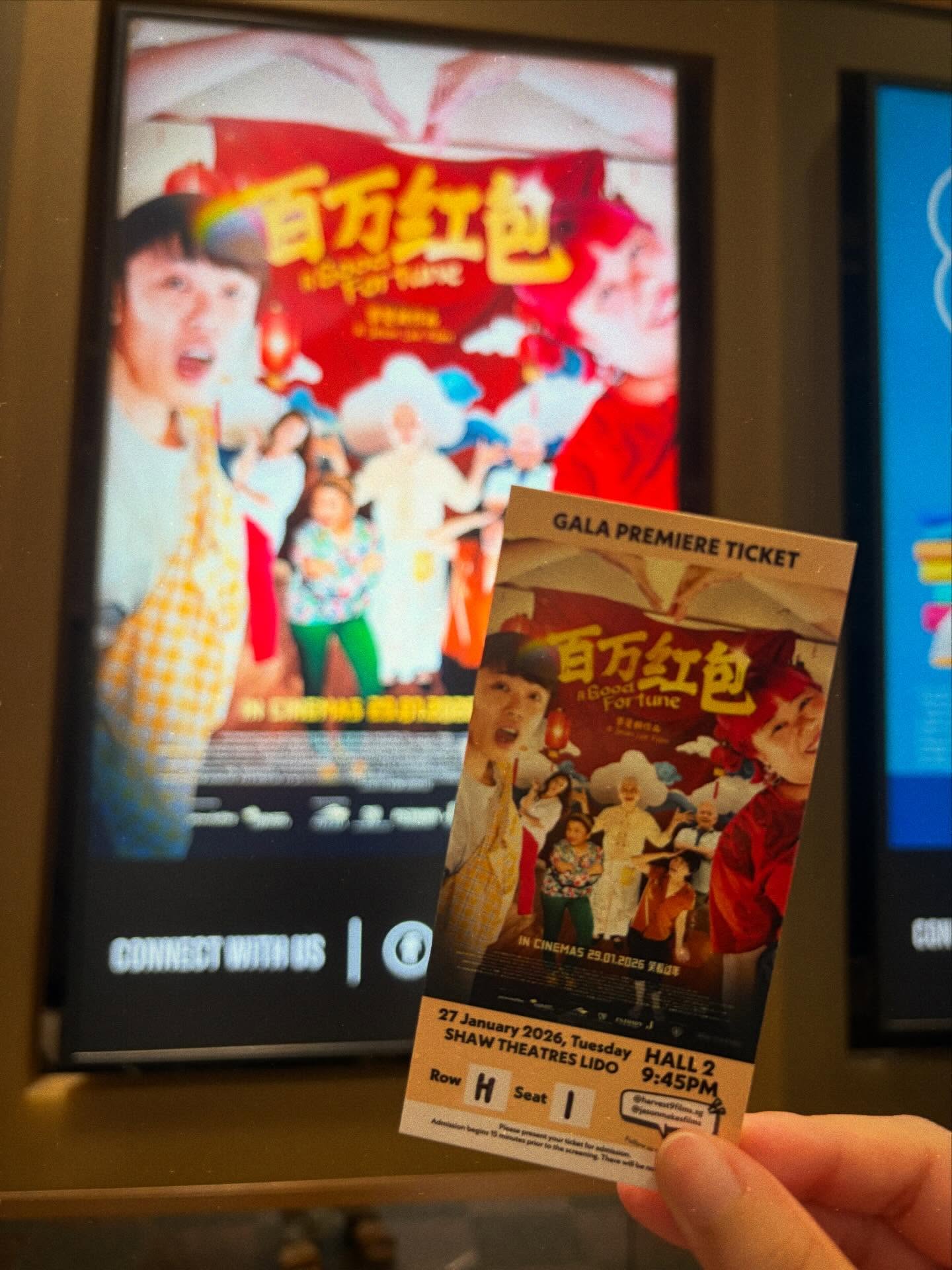 The first of many more feature creds, thanks @pianoplayer for having me on board!
A Good Fortune, now showing in theatres🧧