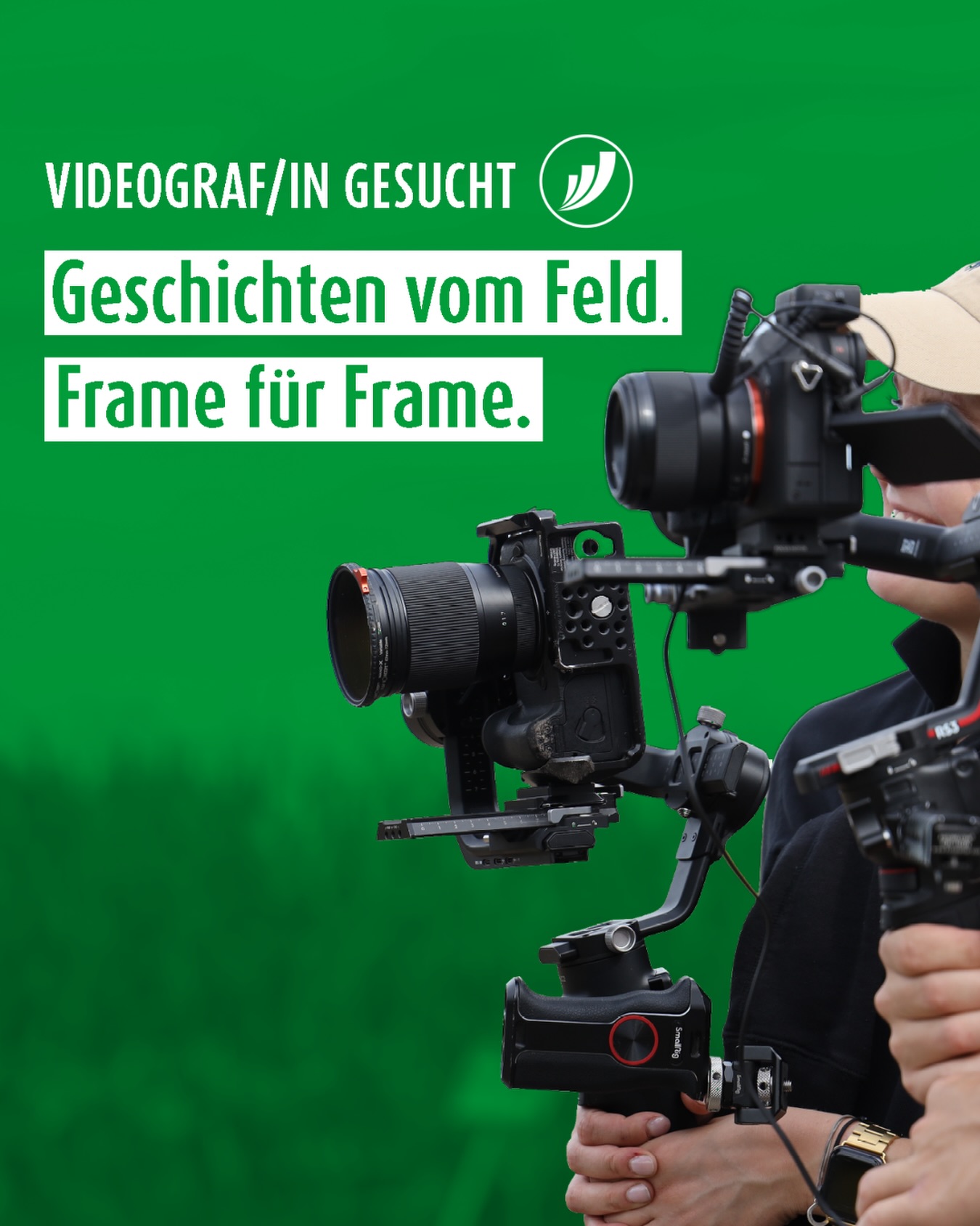 Du kennst den perfekten Schnitt – egal ob am Mähwerk oder MacBook. Vom Mähschnitt bis zum Jump Cut siehst du, wann es Zeit ist, sauber anzusetzen.
Wir suchen eine/n Videograf/in, der/die nicht nur filmt, sondern Geschichten erntet: ehrlich und mit einem sicheren Blick für starke Markenbilder.
👉 Vollzeit, Teilzeit, Freelancer oder auf Minijobs-Basis
👉 Auch für Quereinsteiger
📧 jobs@agro-kontakt.de - wir freuen uns auf dich