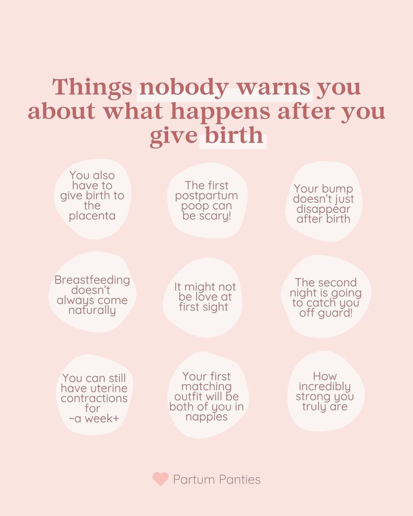 Everyone loves to warn you about what happens during labour and birth - but nobody seems to warn you about what happens from the moment you hold your little one for the first time!
From the birth of the placenta, right through to how tricky breastfeeding can be at the beginning… not to mention the terrifying first postpartum poop… there are many things Mamas find themselves wishing they had a heads up about!
If you’ve already had your baby - what’s one thing you wish you knew about the immediate postpartum beforehand?
Repost from @partumpanties
•
#postpartumsupport #motherhoodjourney #newborn #parenting #newbornsleep #newborncare #newborntips #mommyandme #newbornbaby #newbornmom #daddysgirl #newborndiaries #parentingtips #babyessentials #newbornshower #mommyhood #newbornschedule #newbornroutine #newbornmusthaves #newbornsupport #fatherhood #motherhood #newbornfeedingschedule #newbornadventures #momlifeisthebestlife #babyblog #newborncare101 #newborndays #newbornsurvival #newbornarrival